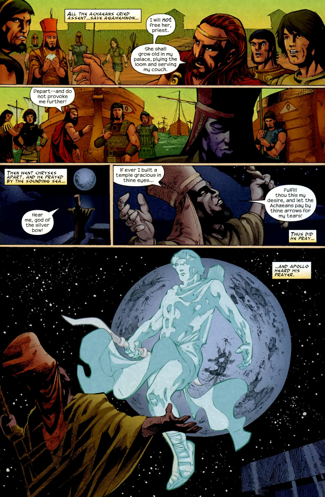 Read online The Iliad comic -  Issue #1 - 9