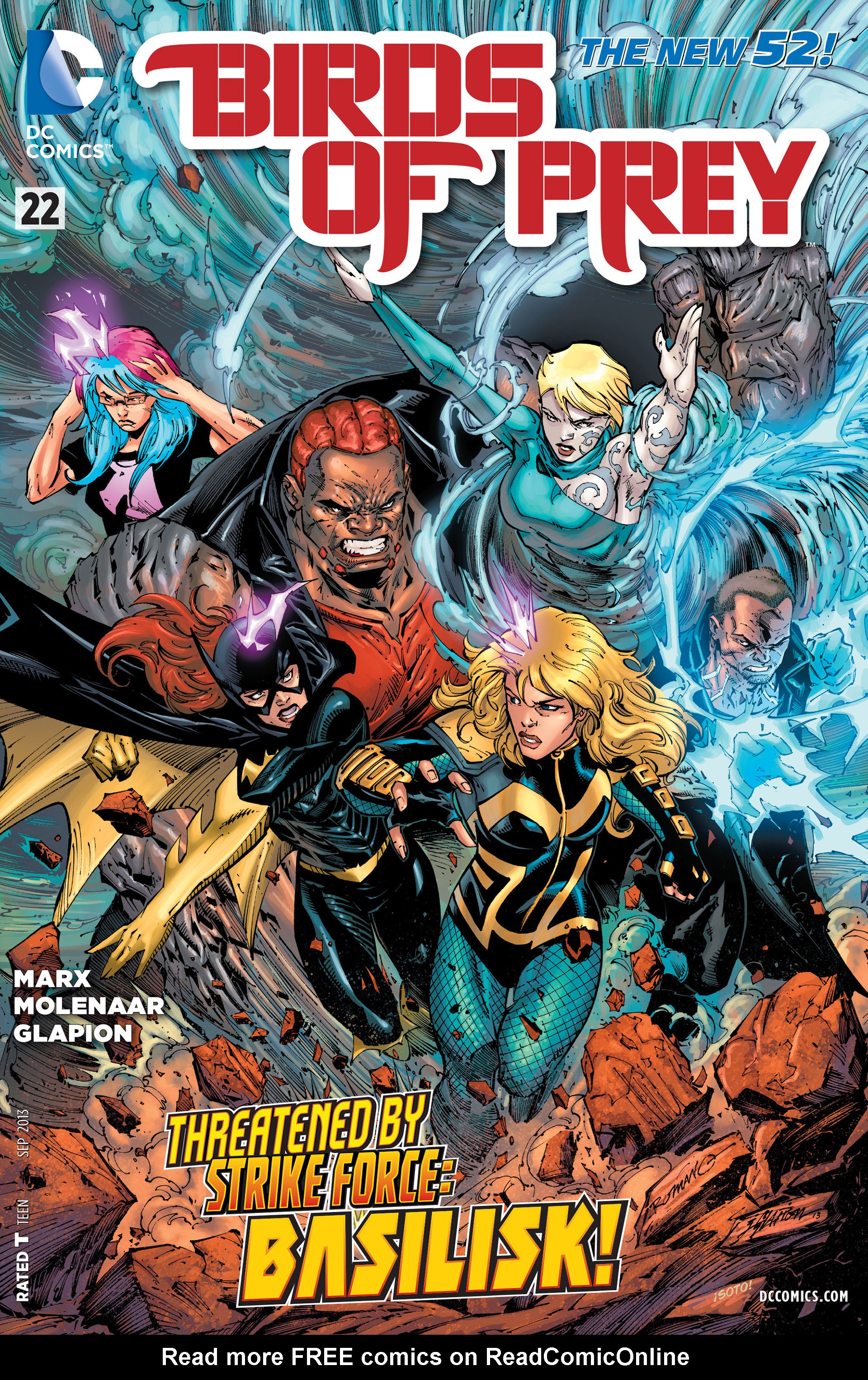 Read online Birds of Prey (2011) comic -  Issue #22 - 1