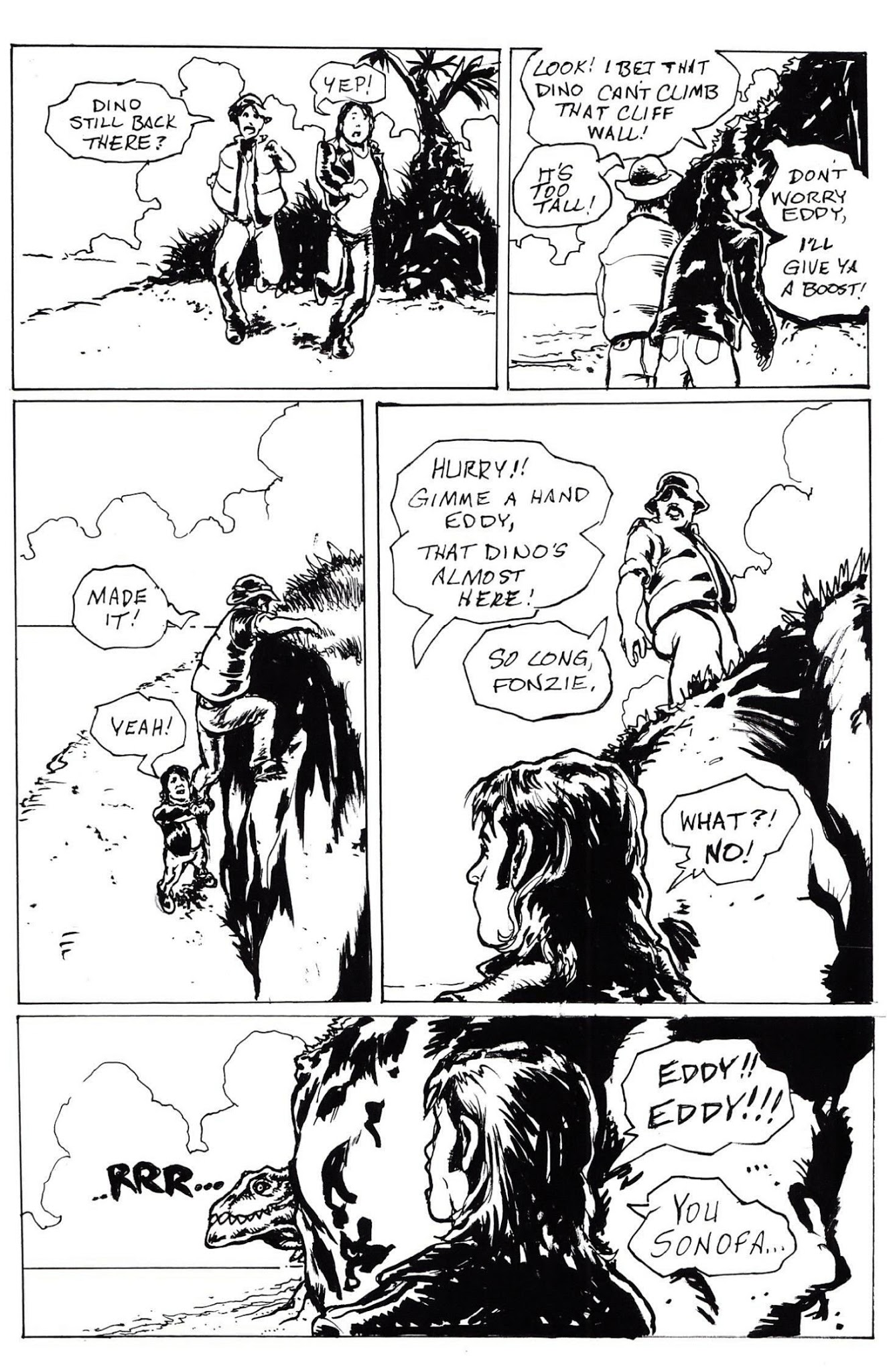 Read online Cavewoman: Mutation comic -  Issue #1 - 21