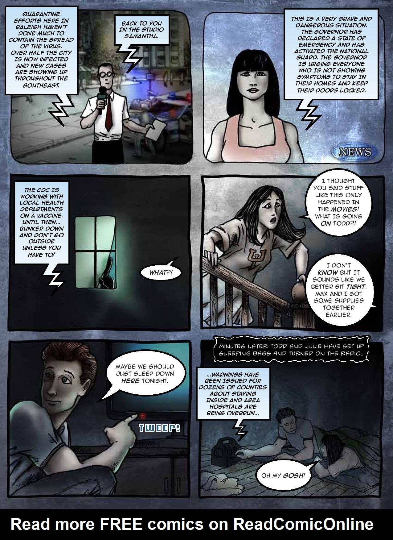 Read online Preparedness 101: A Zombie Pandemic comic -  Issue # Full - 12
