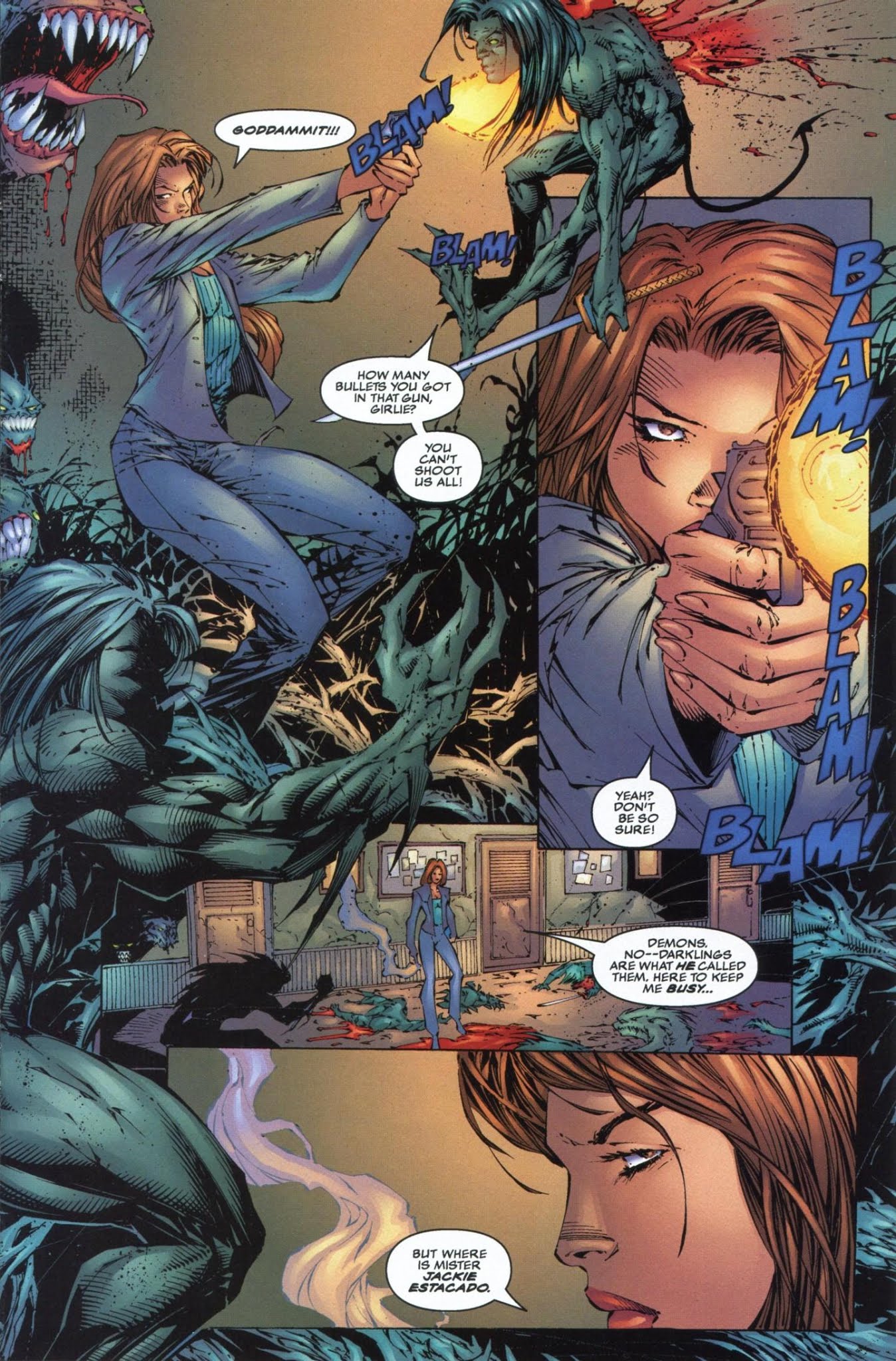 Read online Witchblade vs The Darkness comic -  Issue # Full - 8