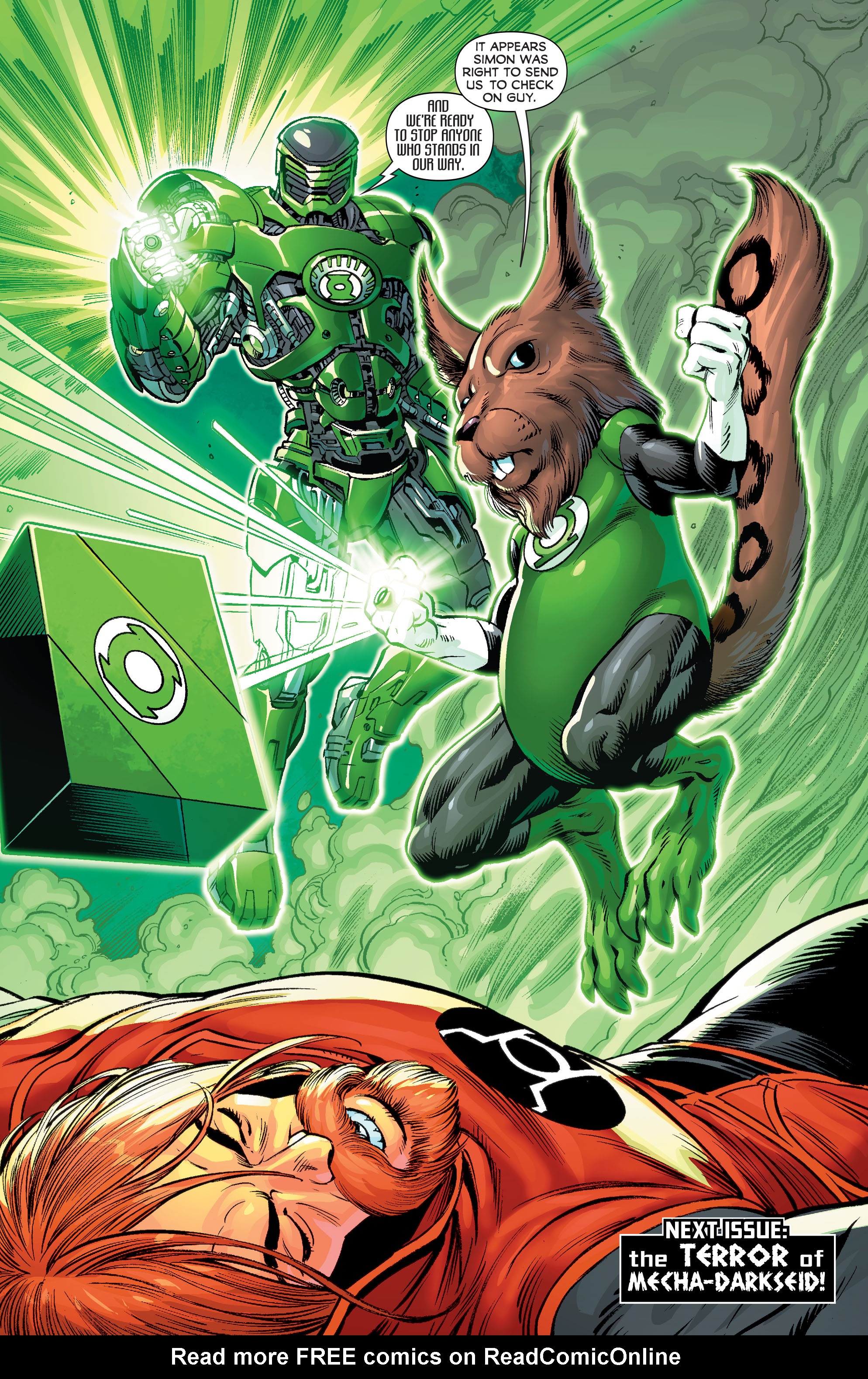 Read online Infinity Man and the Forever People comic -  Issue #5 - 20