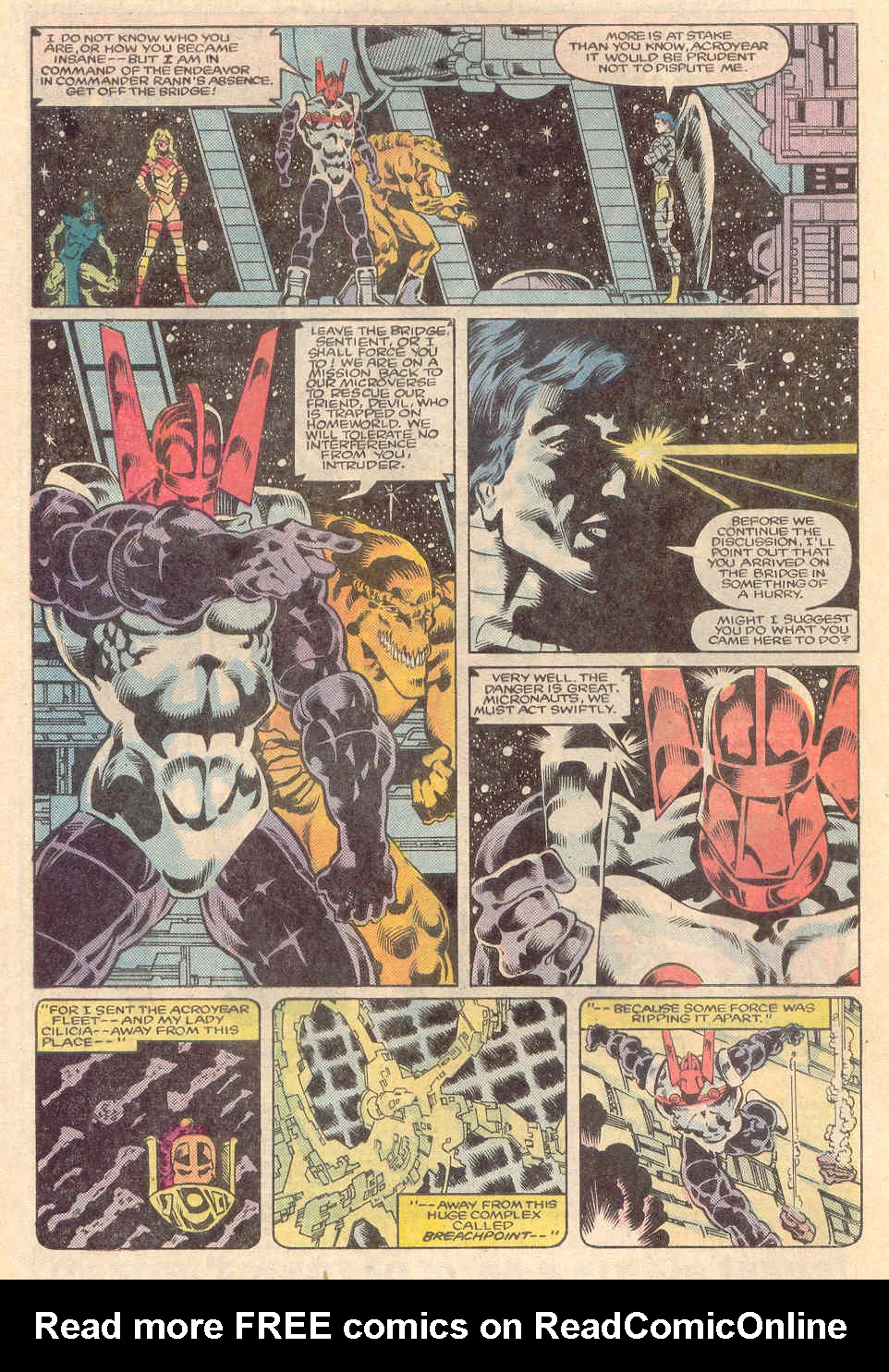 Read online Micronauts: The New Voyages comic -  Issue #12 - 3