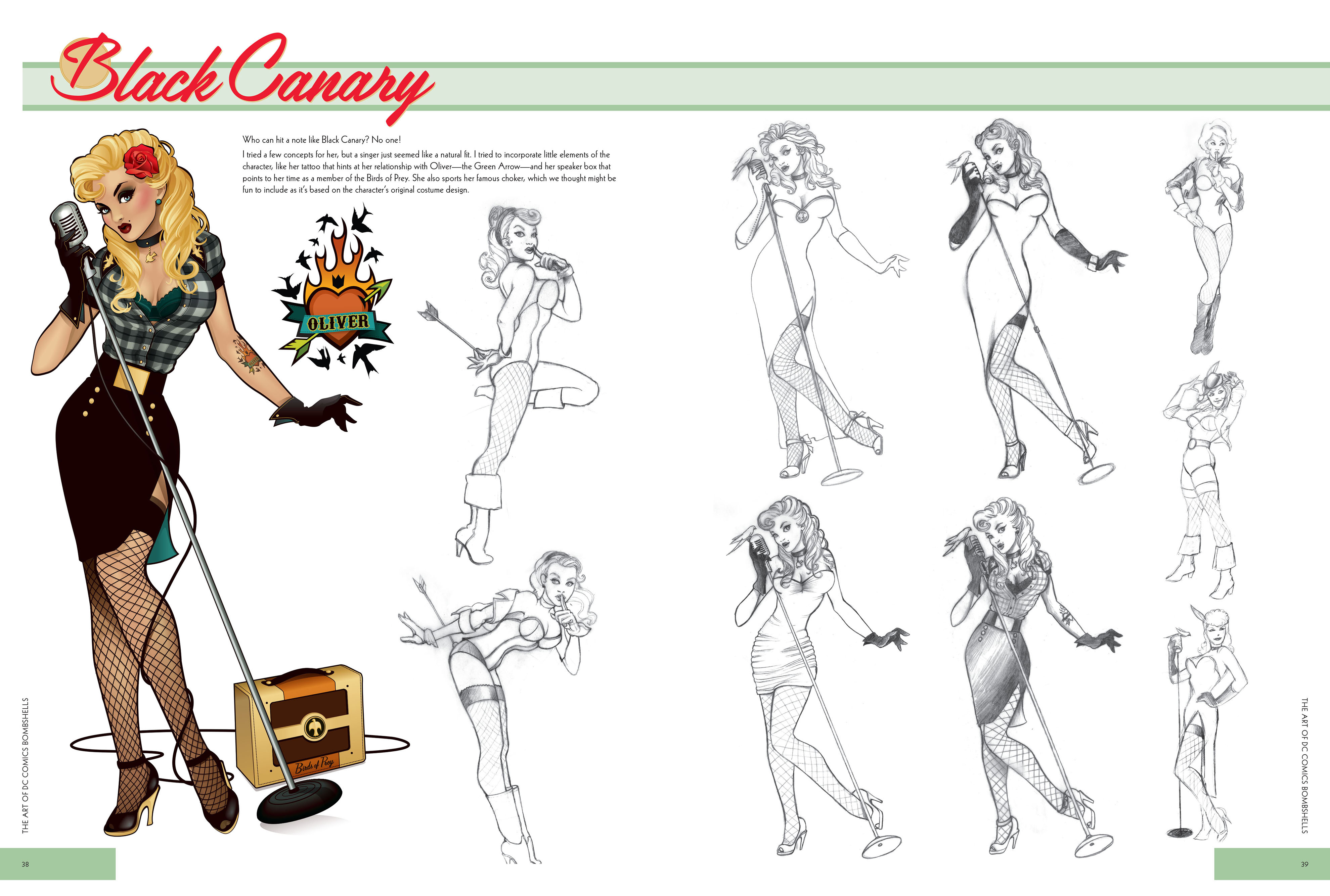 Read online The Art of DC Comics Bombshells comic -  Issue # TPB (Part 1) - 25