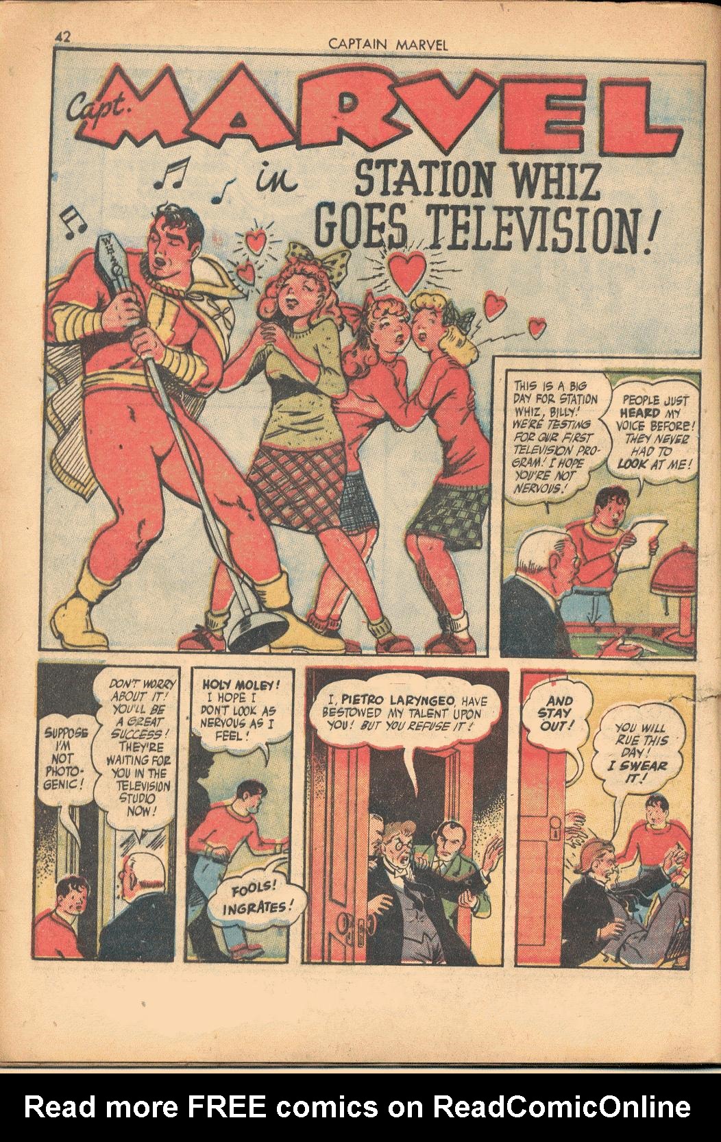 Read online Captain Marvel Adventures comic -  Issue #54 - 42