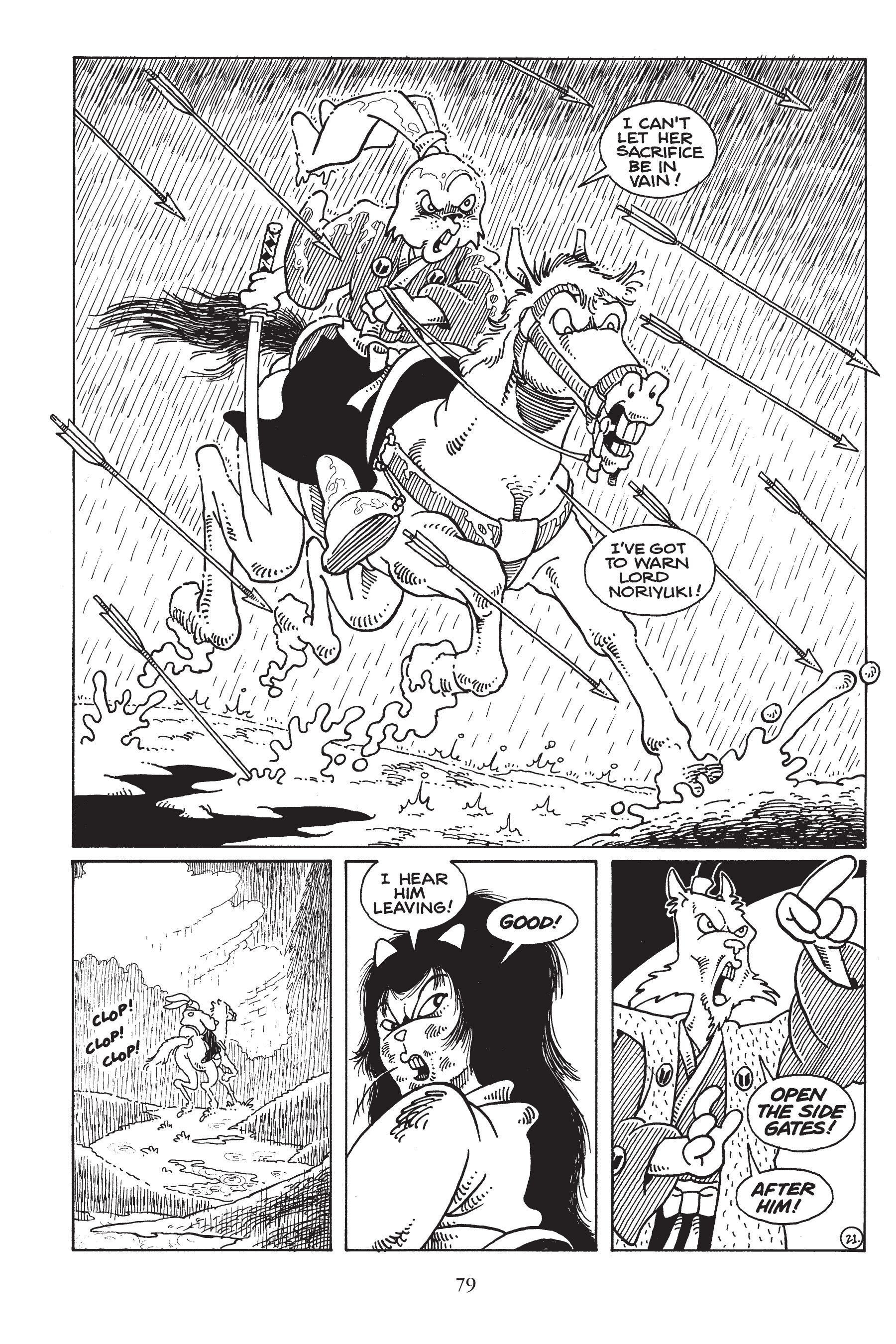 Read online Usagi Yojimbo (1987) comic -  Issue # _TPB 4 - 79