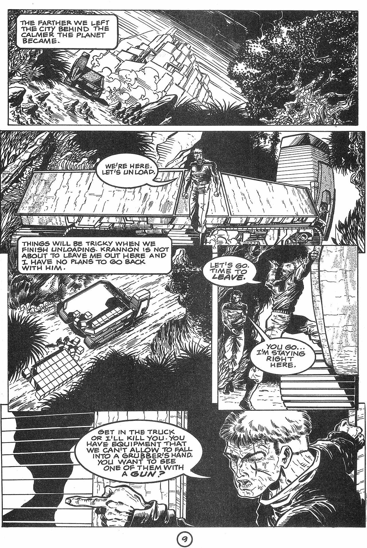 Read online Deathworld comic -  Issue #3 - 11