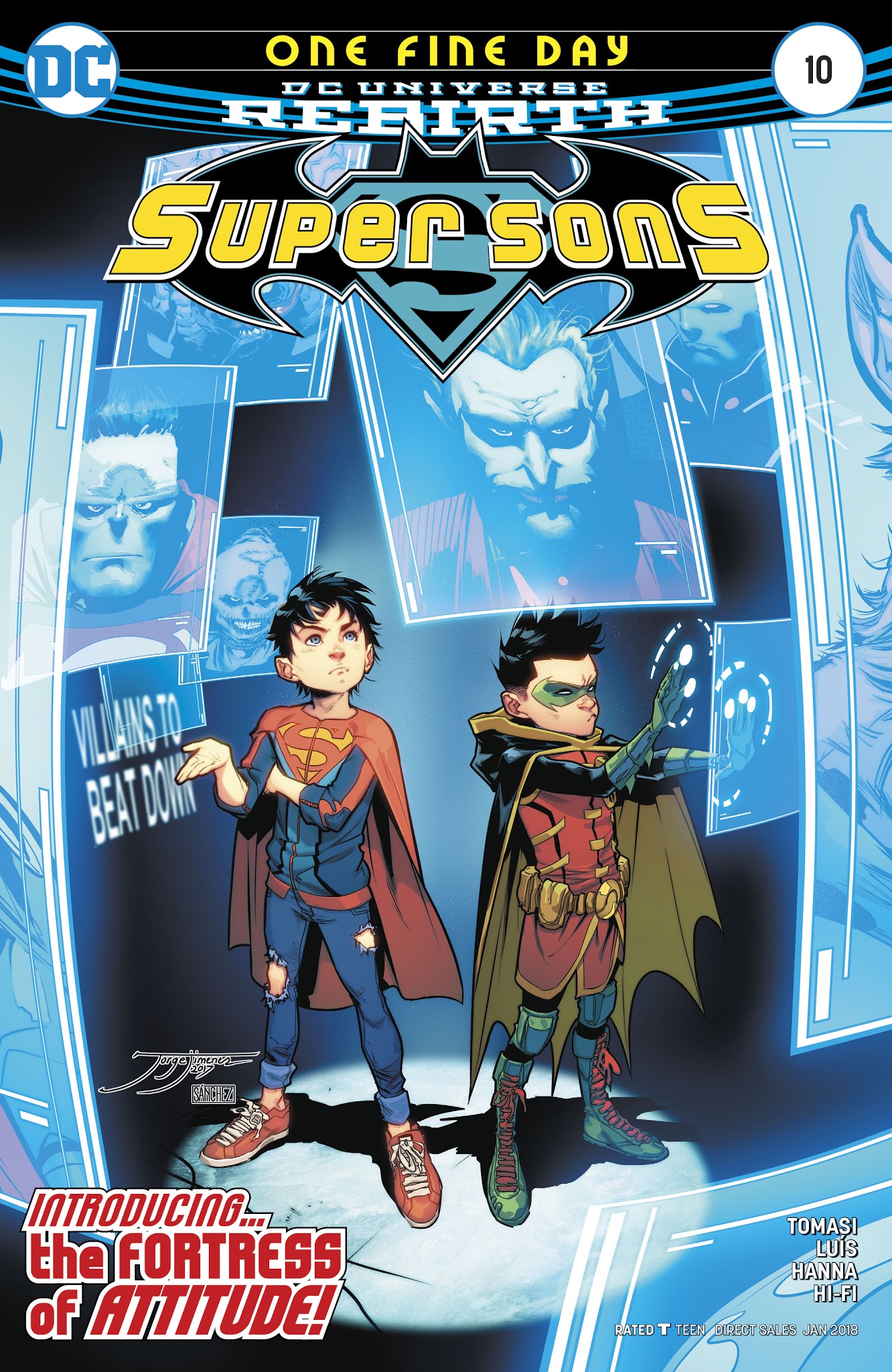 Read online Super Sons comic -  Issue #10 - 1