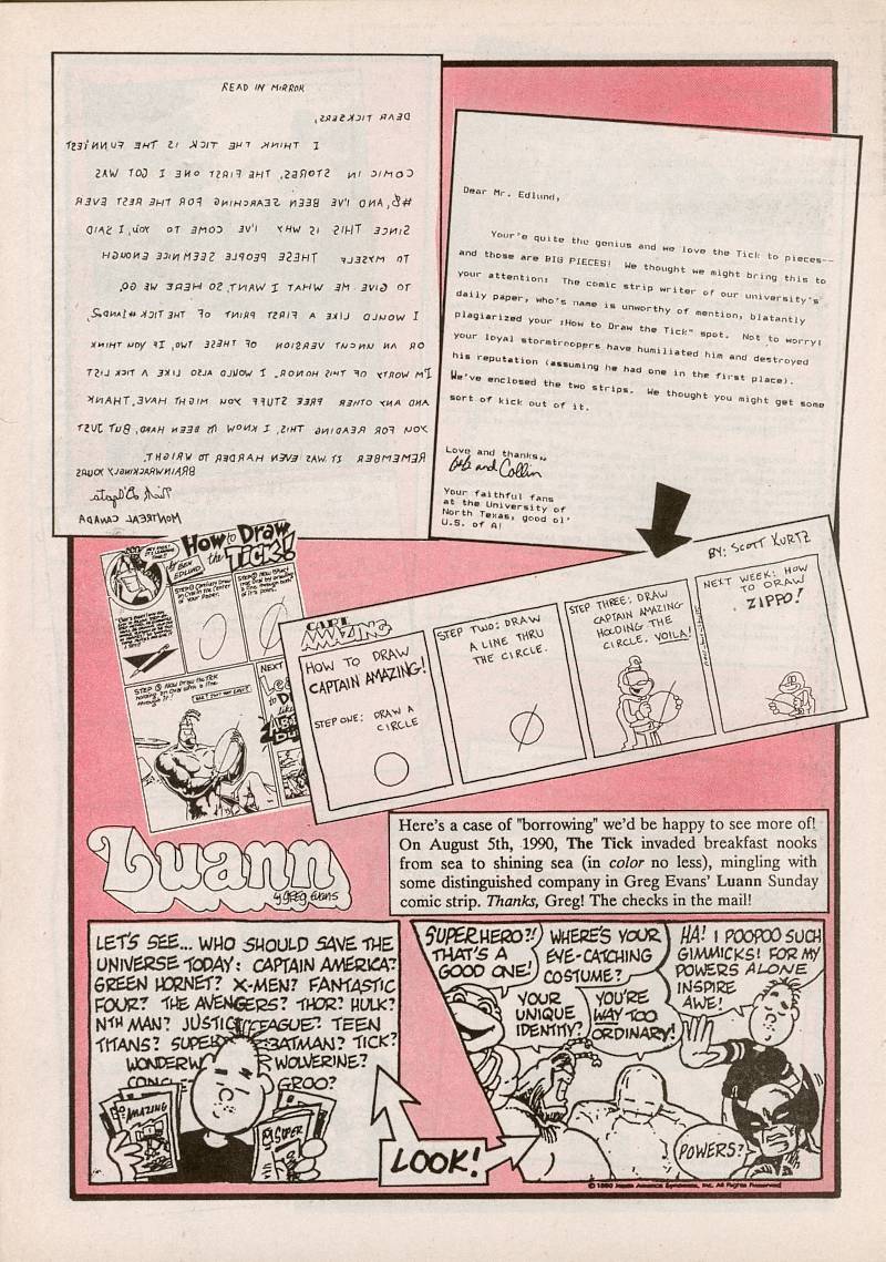 Read online The Tick comic -  Issue #9 - 33