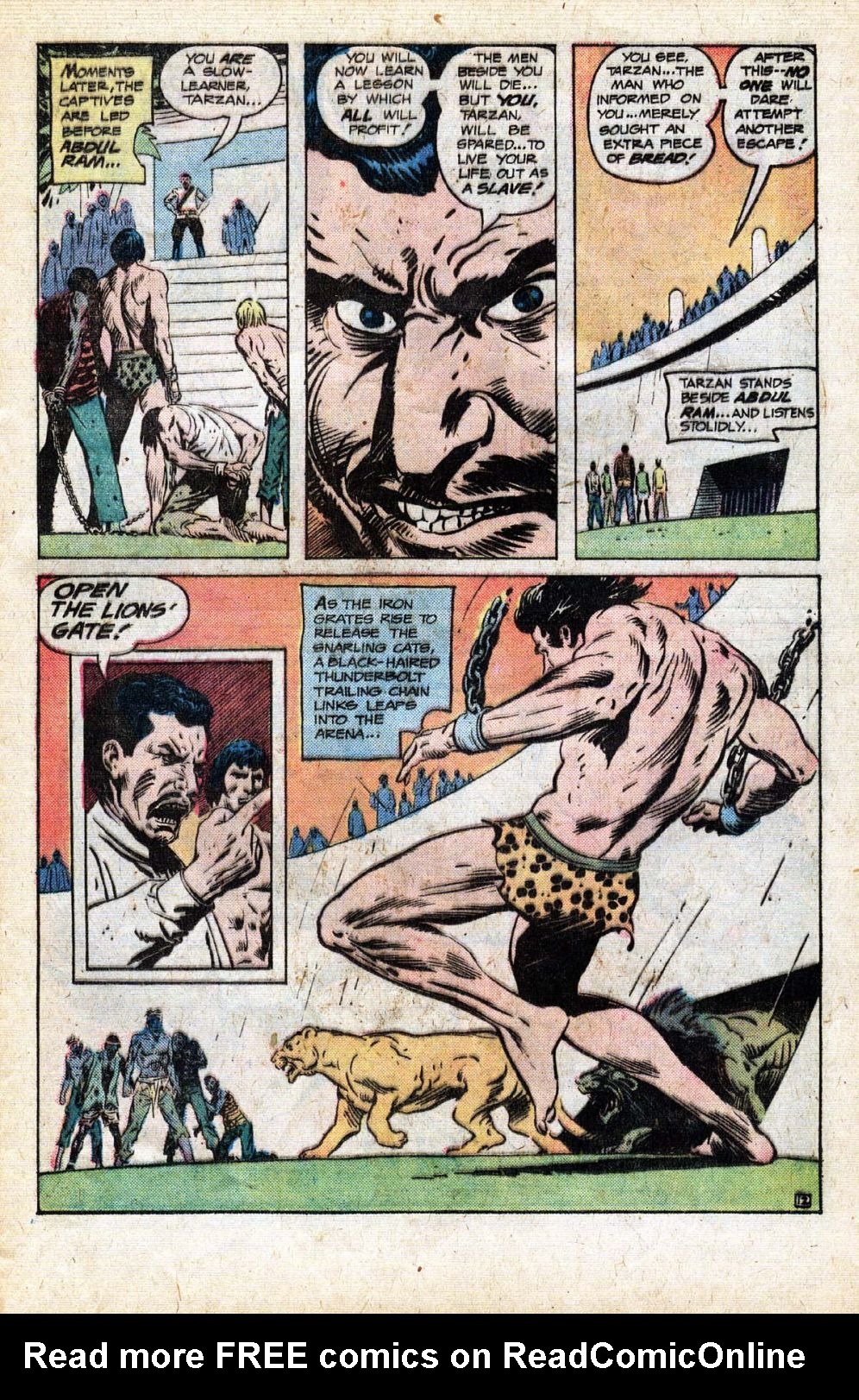 Read online Tarzan (1972) comic -  Issue #247 - 24
