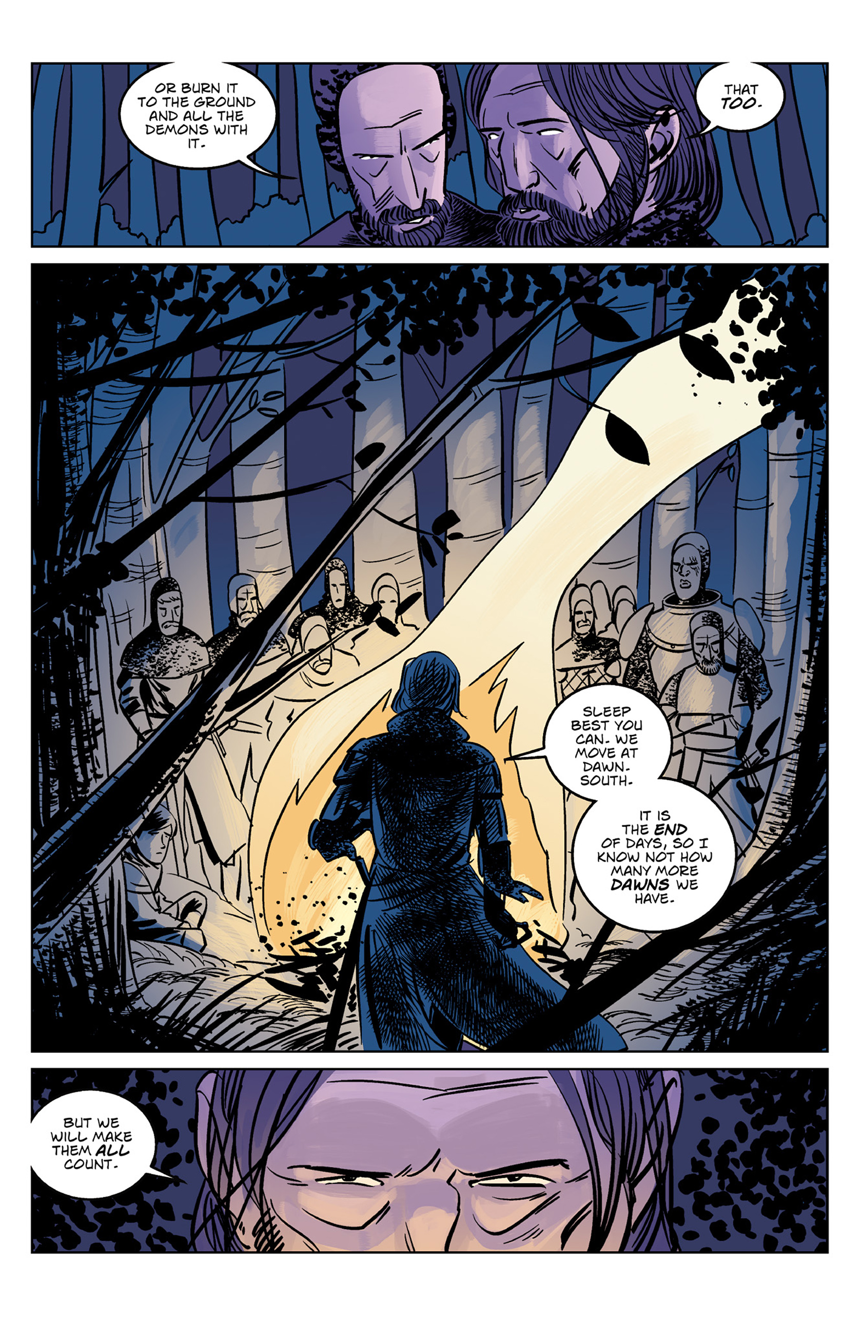 Read online Dark Ages comic -  Issue #4 - 21