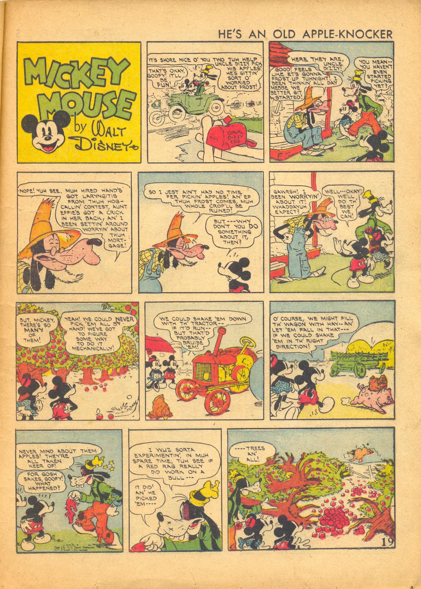 Read online Walt Disney's Comics and Stories comic -  Issue #6 - 21