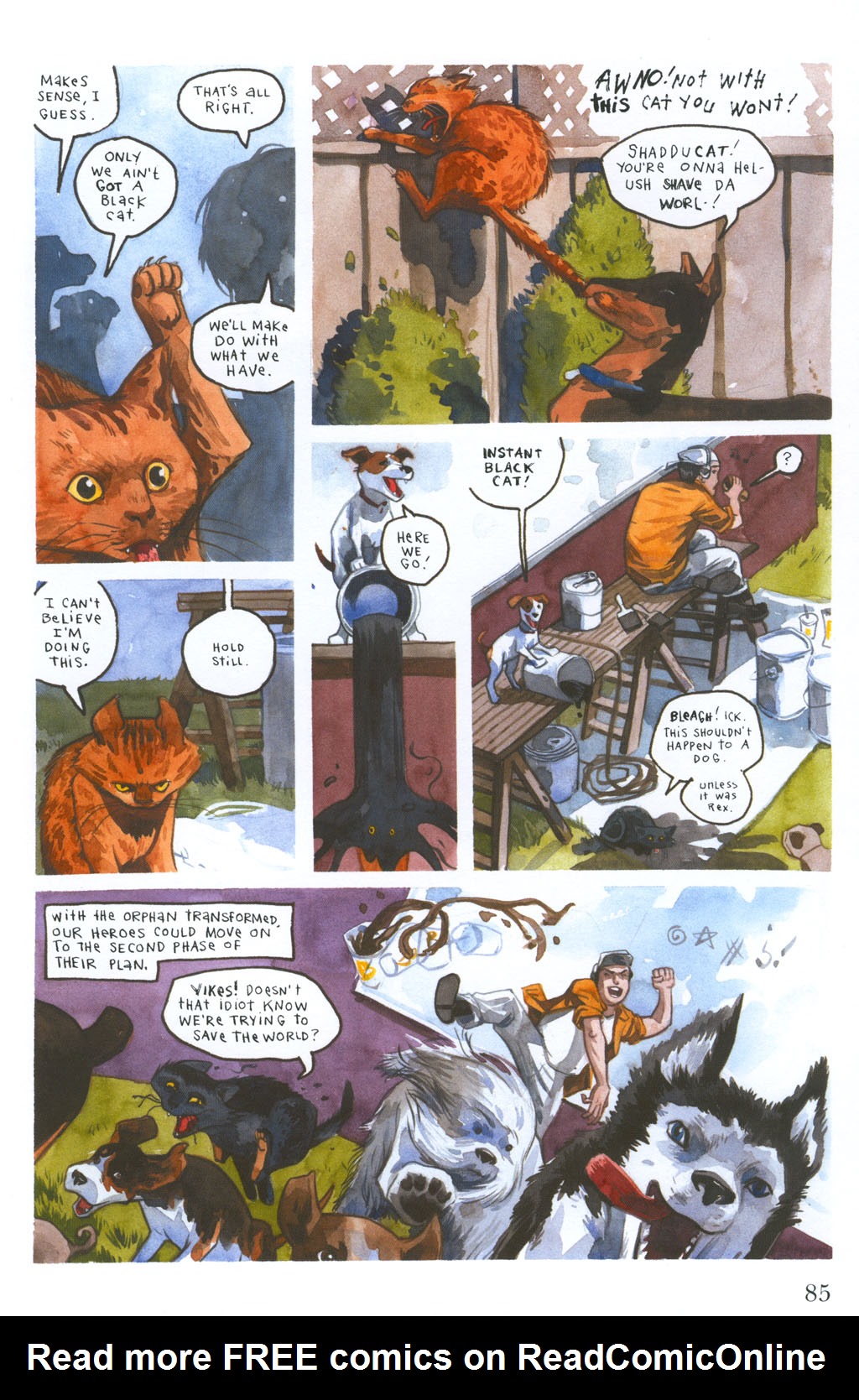 Read online The Dark Horse Book of Witchcraft comic -  Issue # TPB - 87