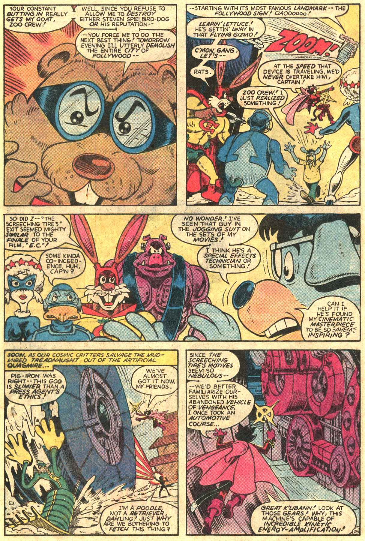 Read online Captain Carrot and His Amazing Zoo Crew! comic -  Issue #16 - 16