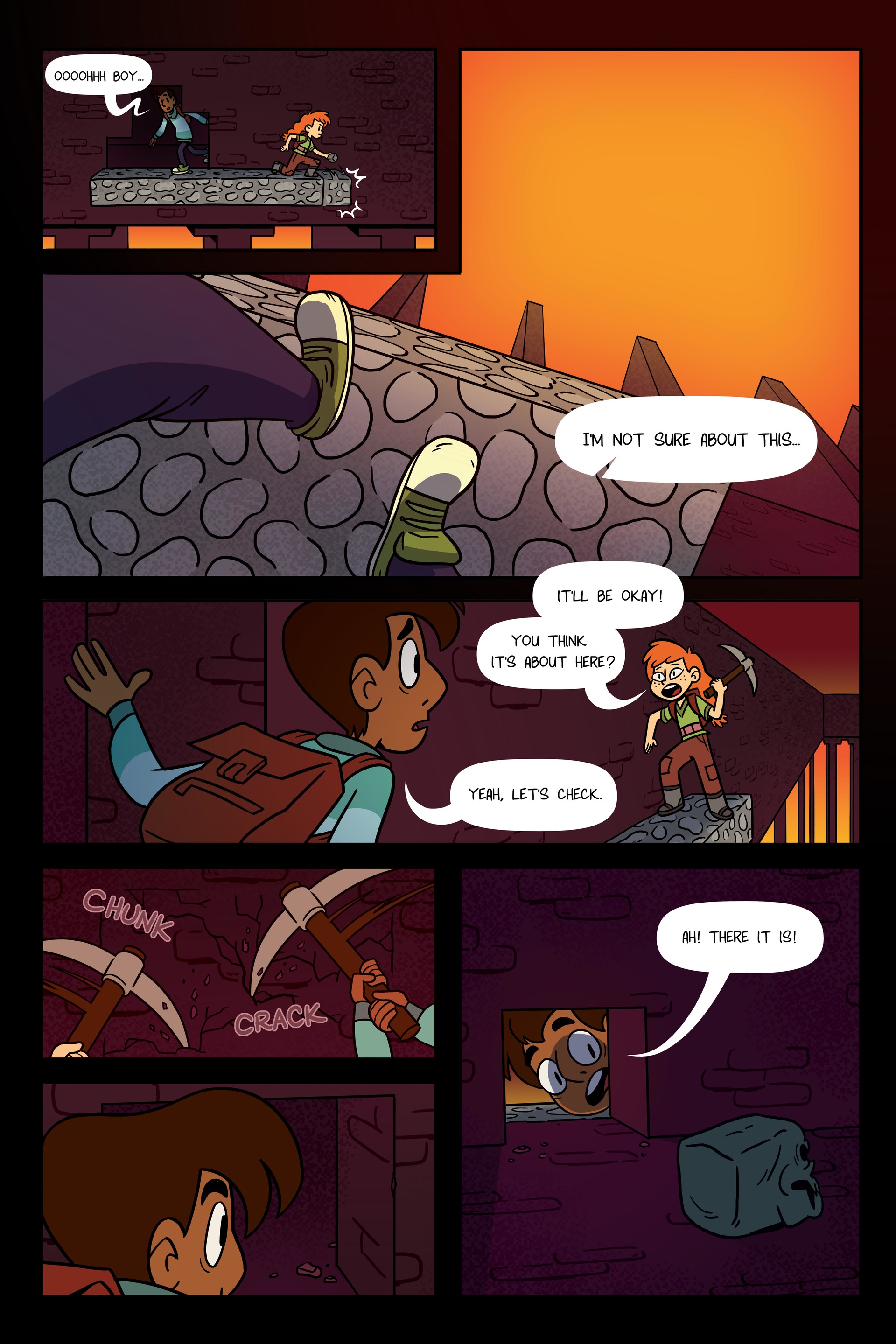 Read online Minecraft: Open World – Into the Nether comic -  Issue # TPB - 56