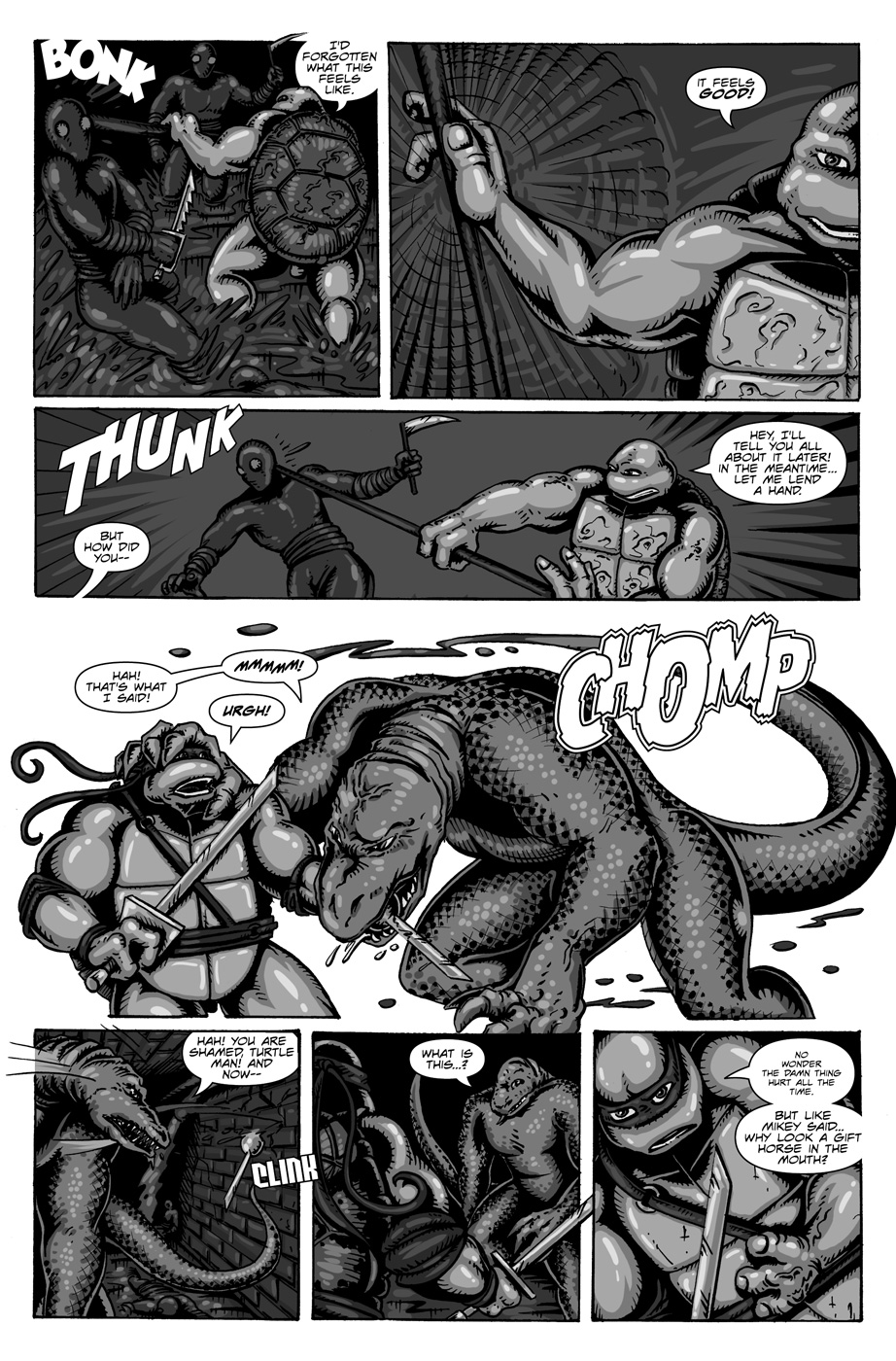 Read online Teenage Mutant Ninja Turtles (1996) comic -  Issue #25 - 27