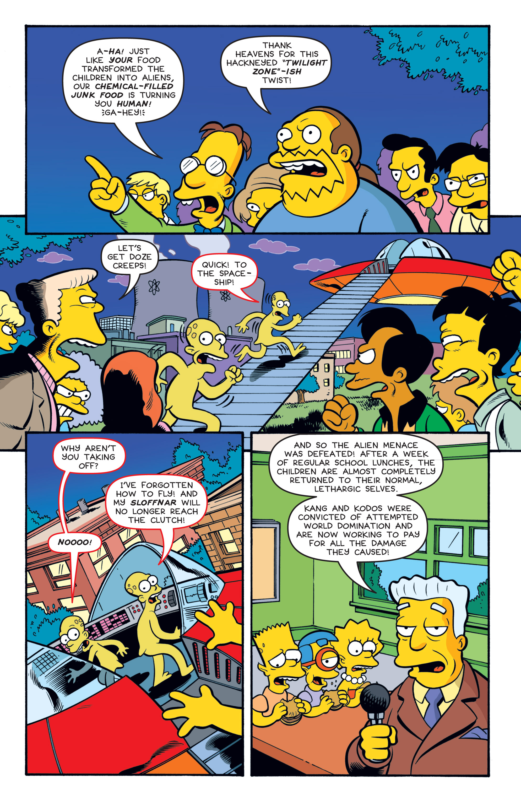Read online Treehouse of Horror comic -  Issue #19 - 25