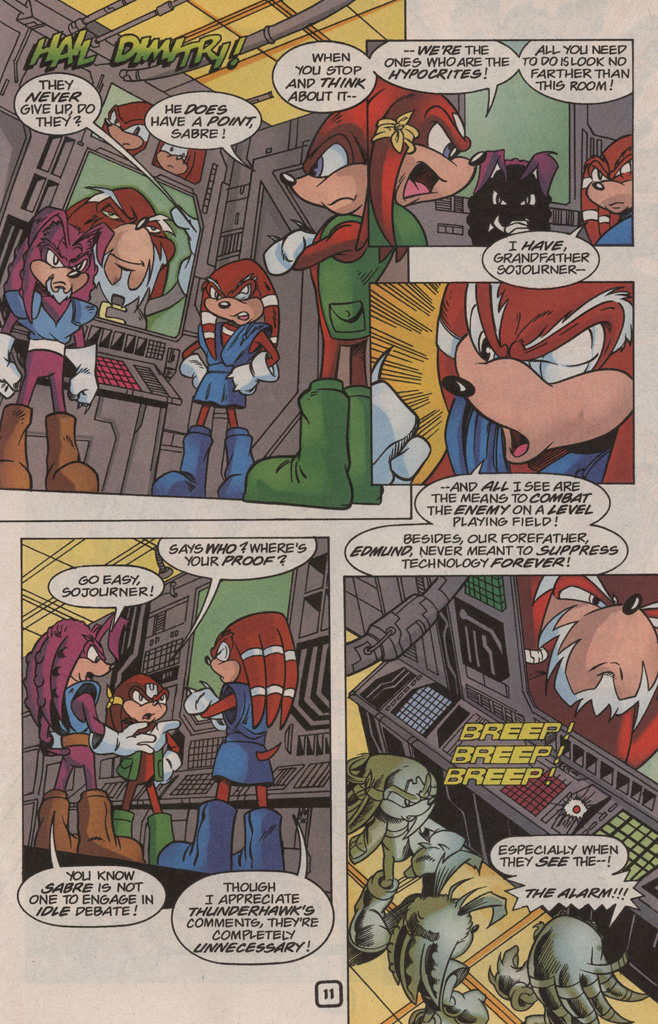Read online Knuckles the Echidna comic -  Issue #23 - 15