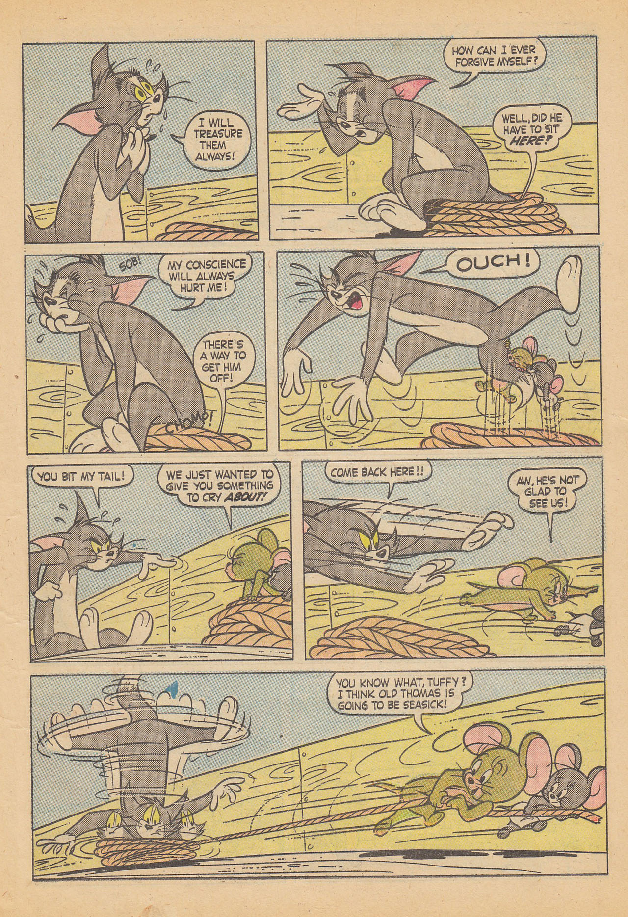 Read online Tom & Jerry Comics comic -  Issue #180 - 9