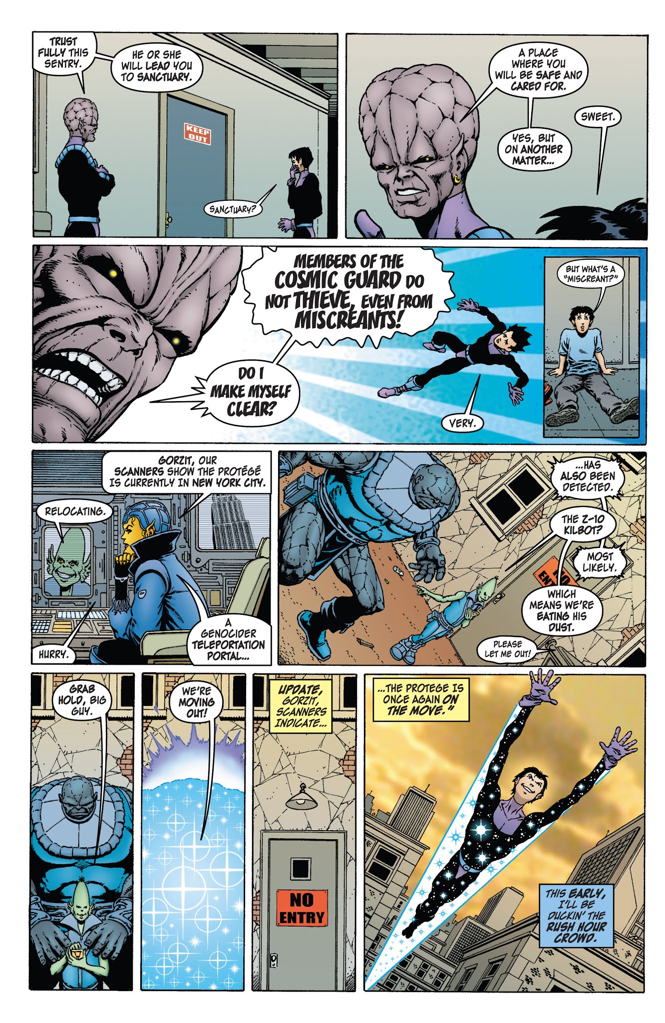 Read online Kid Kosmos comic -  Issue #4 - 11