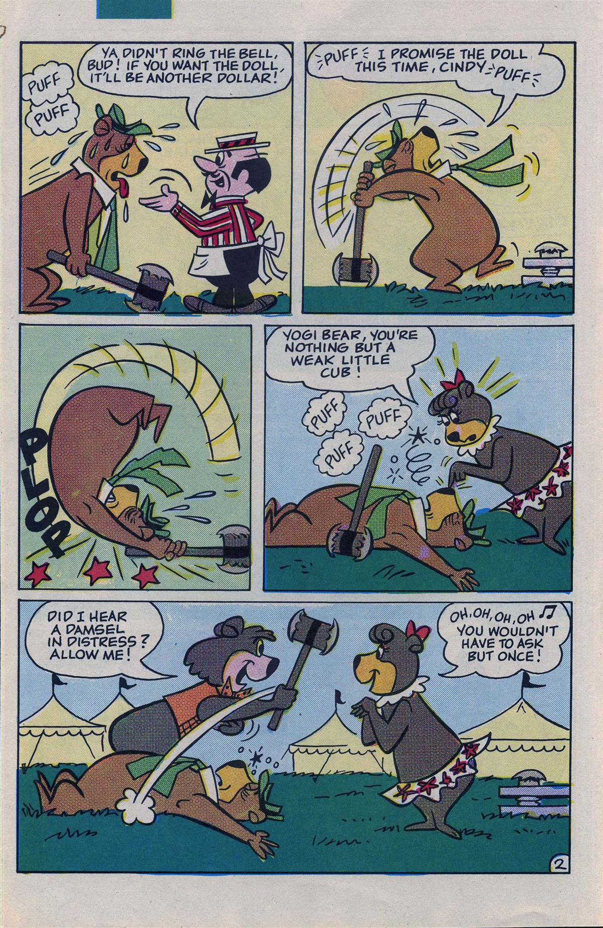 Read online Yogi Bear (1992) comic -  Issue #1 - 12