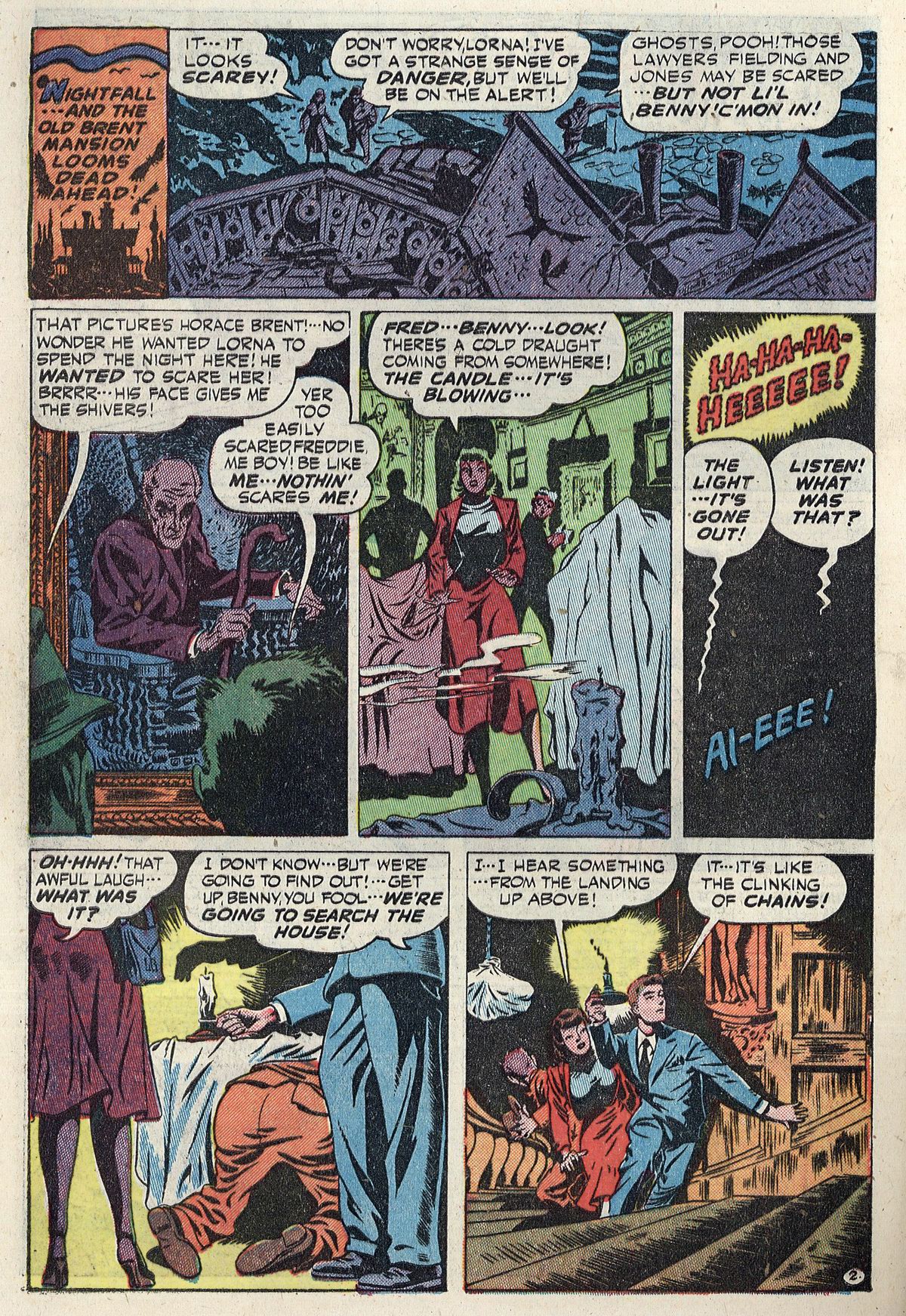 Read online Adventures Into The Unknown comic -  Issue #1 - 46
