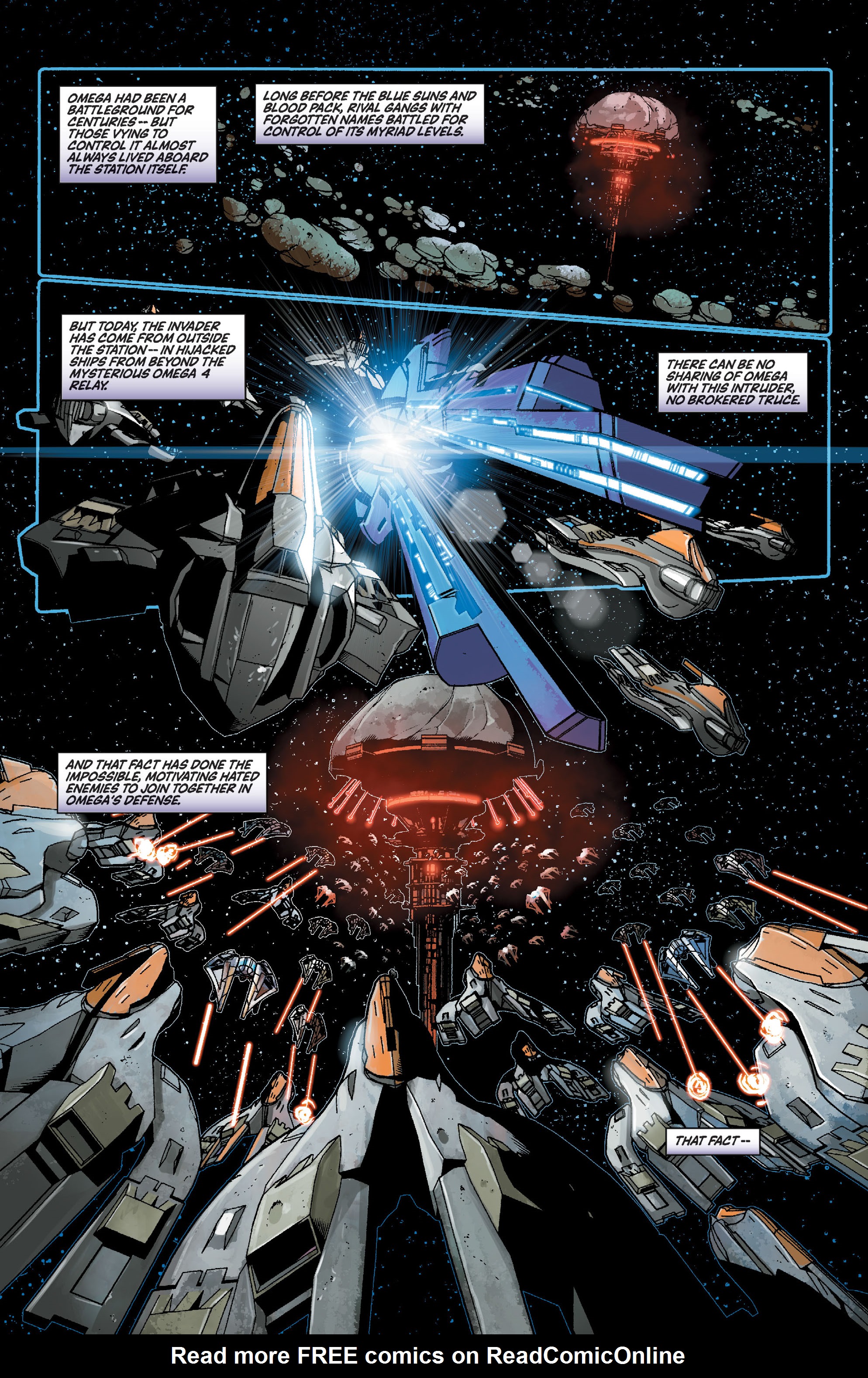 Read online Mass Effect: Invasion comic -  Issue # TPB - 30