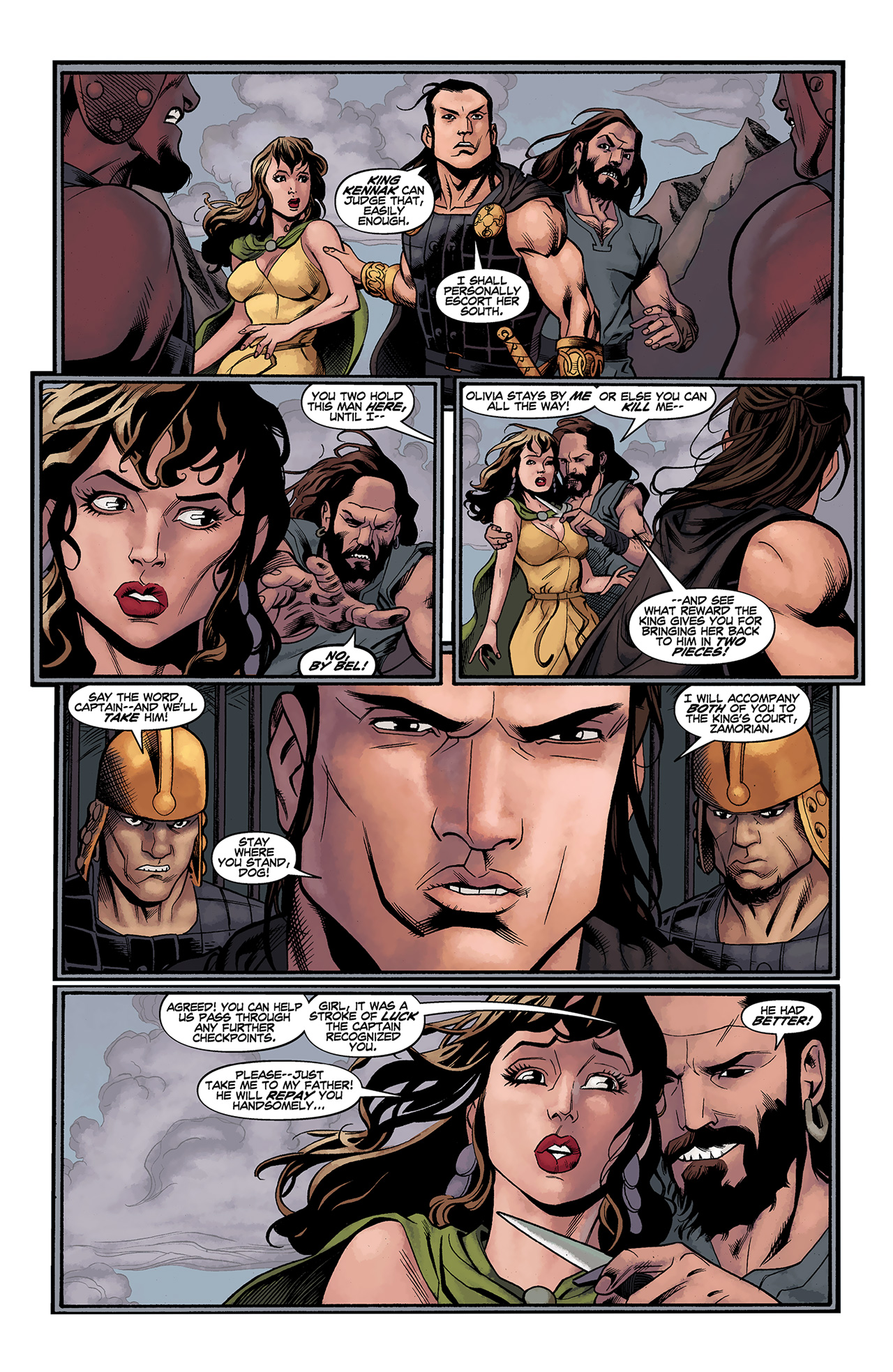 Read online Conan: Road of Kings comic -  Issue #5 - 7
