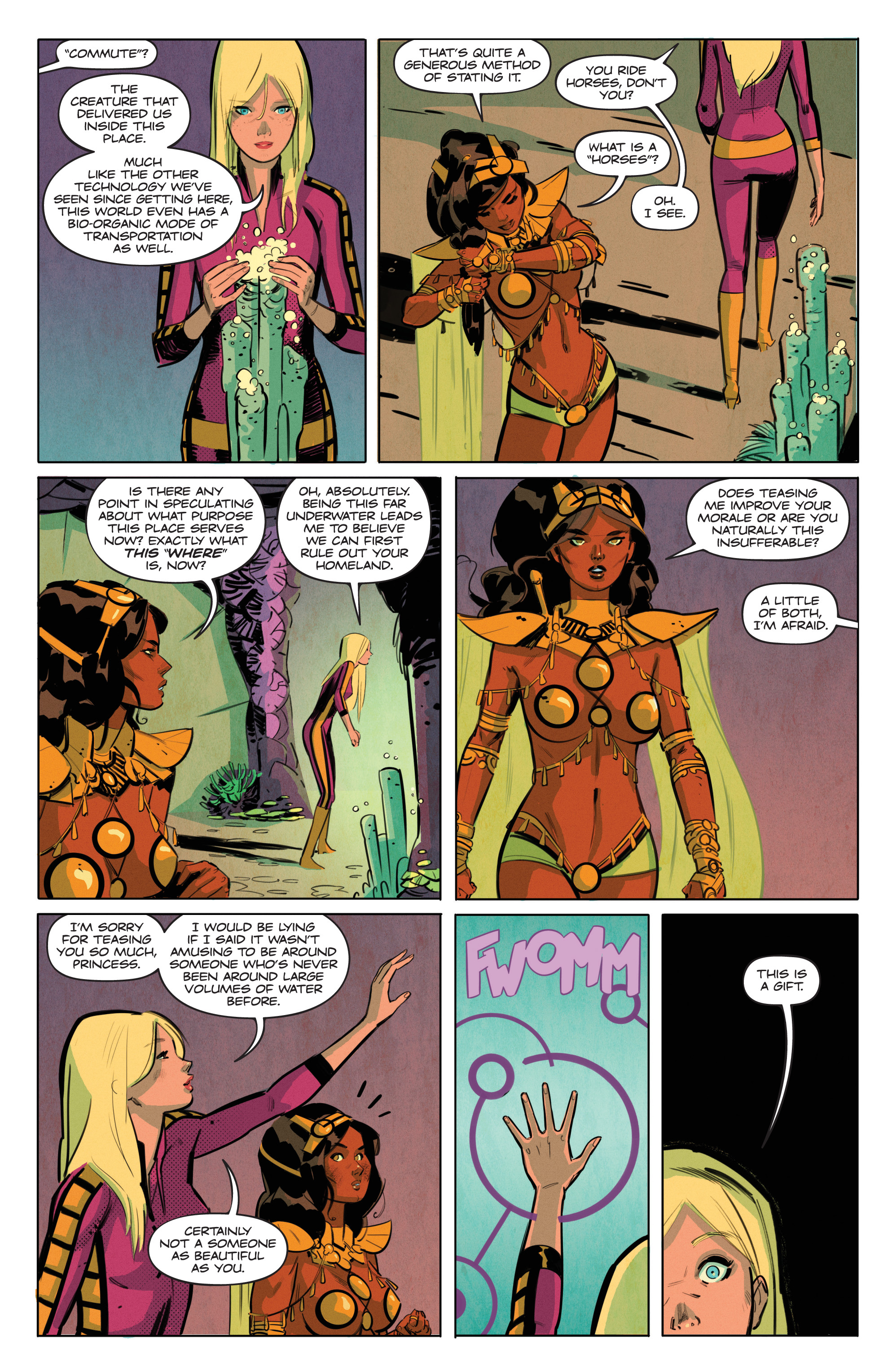 Read online Barbarella/Dejah Thoris comic -  Issue #2 - 16