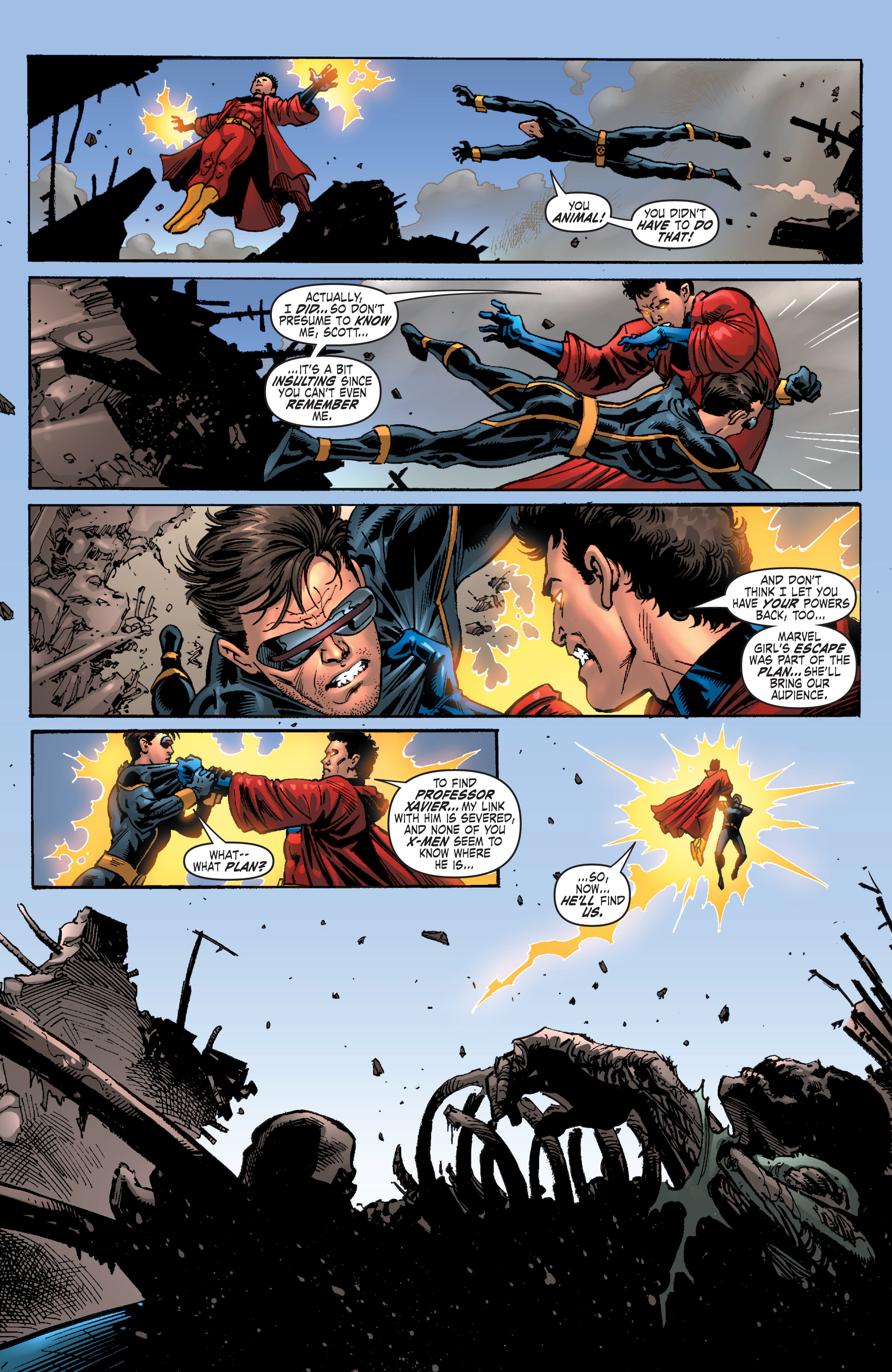 Read online X-Men: Deadly Genesis comic -  Issue #5 - 12