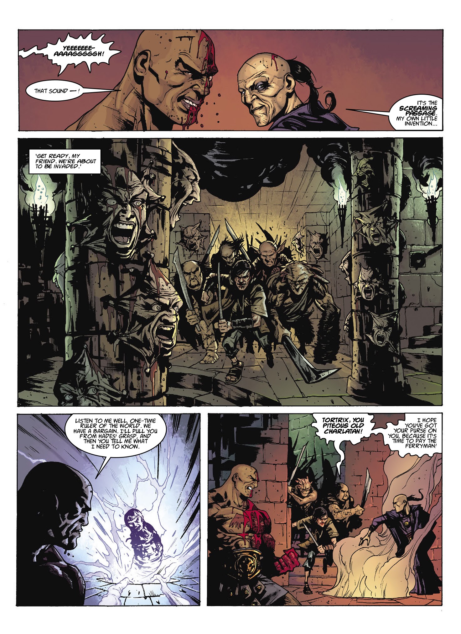 Read online Aquila: The Burning Fields comic -  Issue # TPB - 44