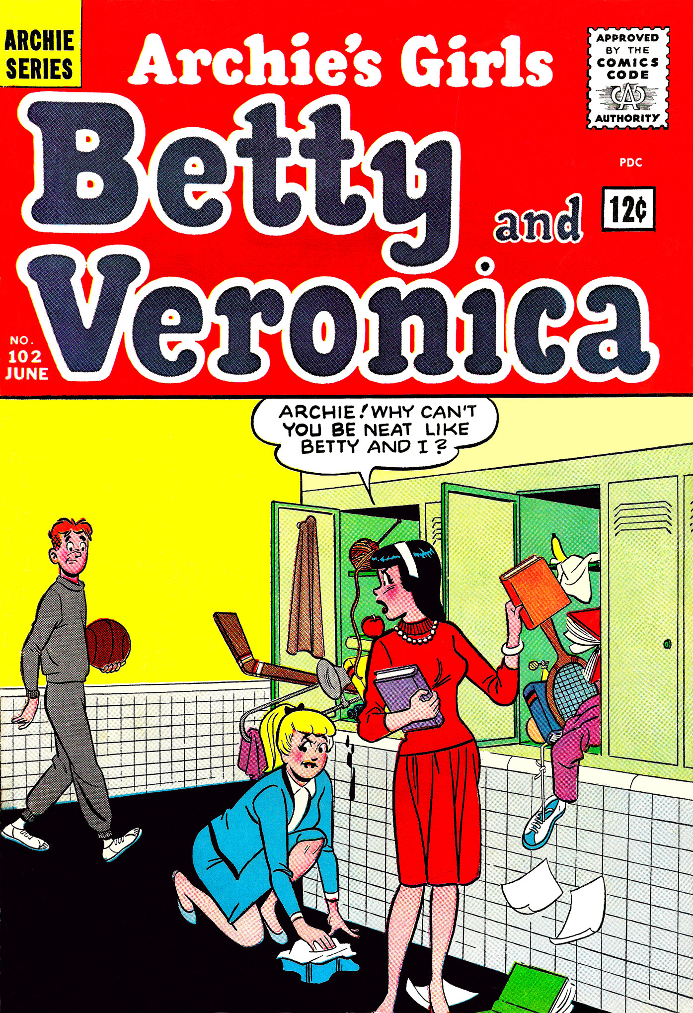 Read online Archie's Girls Betty and Veronica comic -  Issue #102 - 1