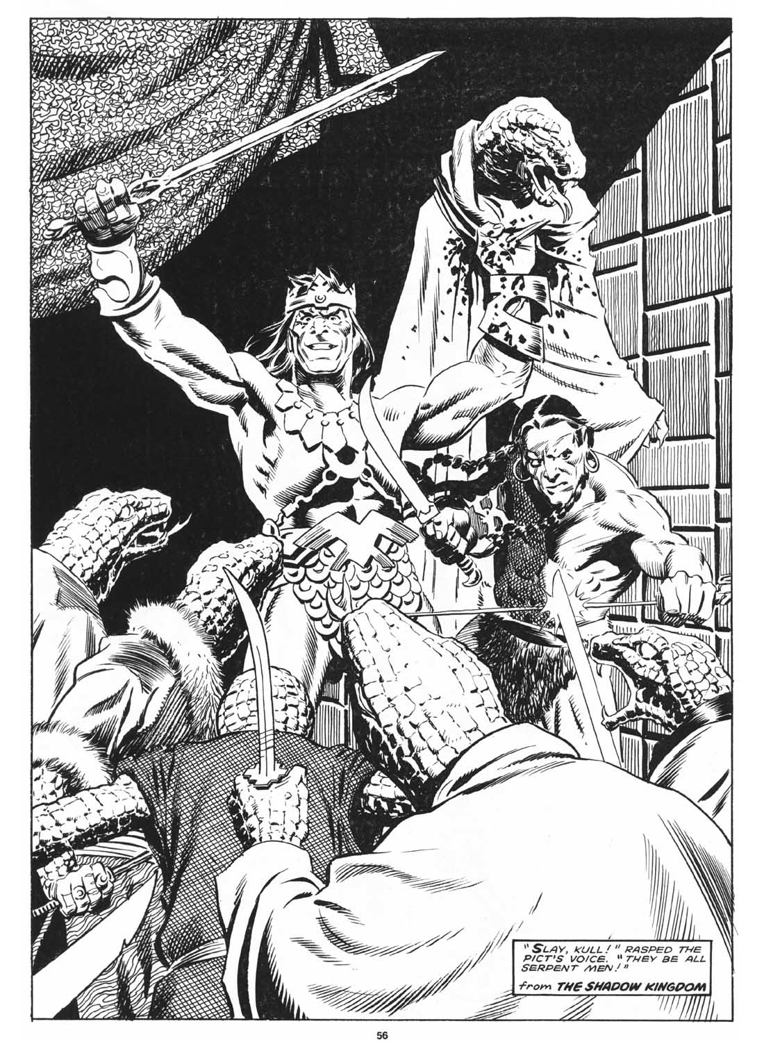 Read online The Savage Sword Of Conan comic -  Issue #170 - 58