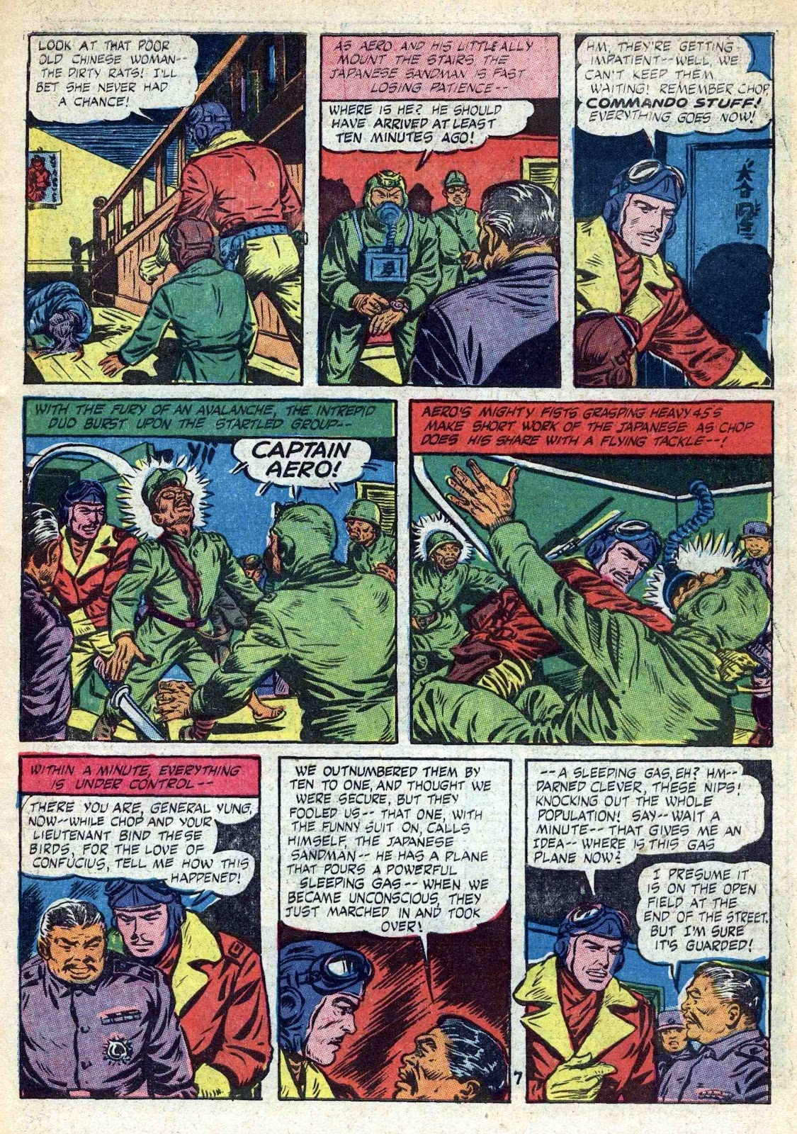 Captain Aero Comics issue 21 - Page 9