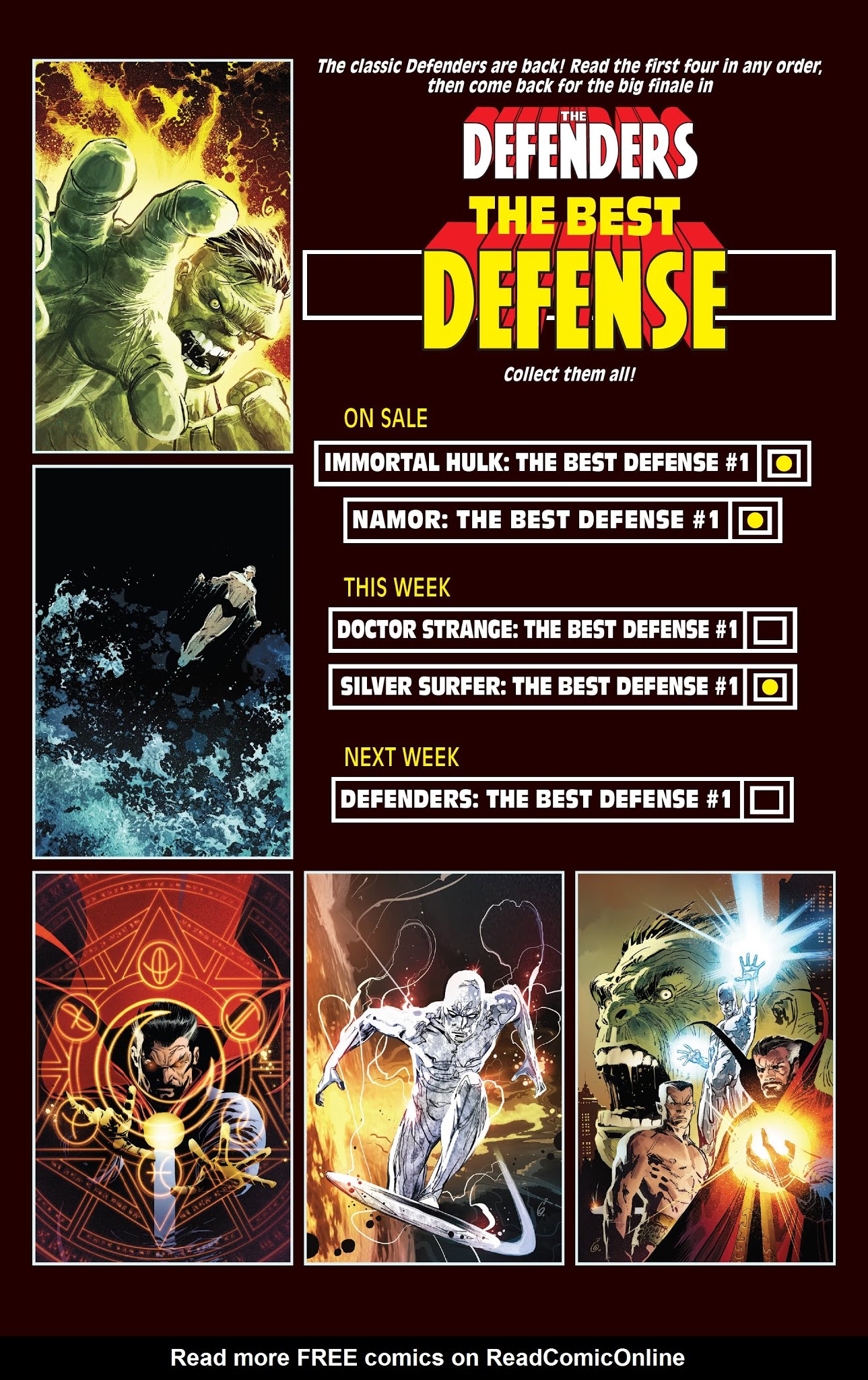 Read online Silver Surfer: The Best Defense comic -  Issue # Full - 32