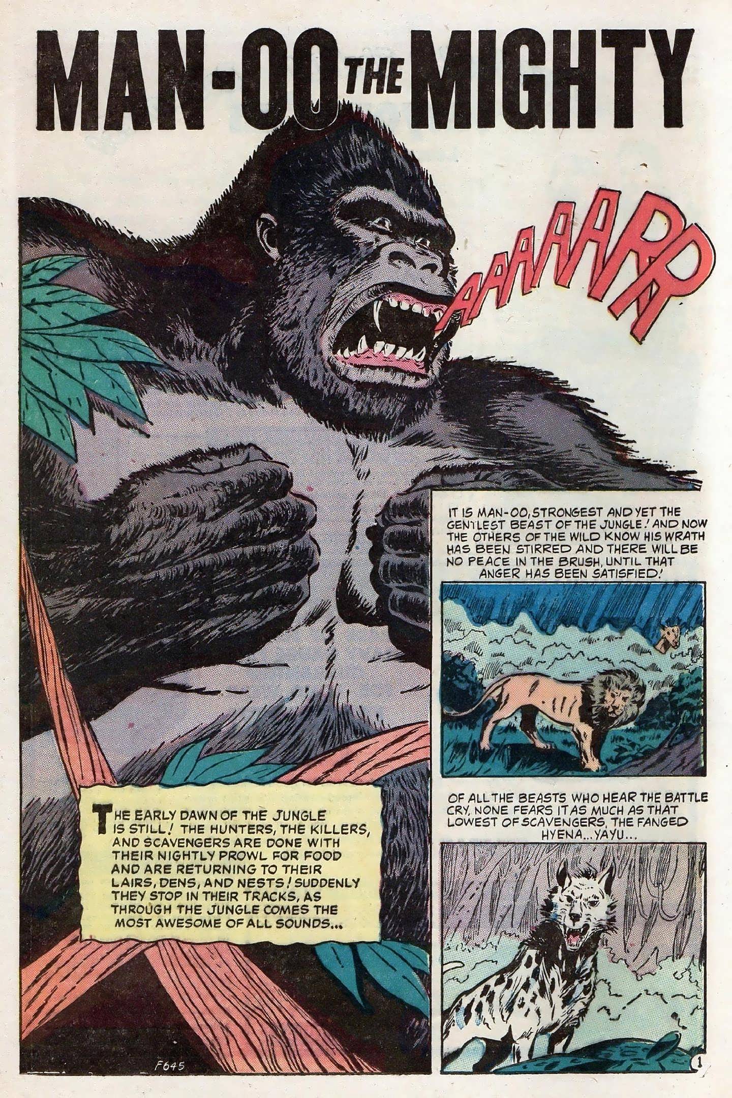 Read online Jungle Action (1954) comic -  Issue #4 - 20