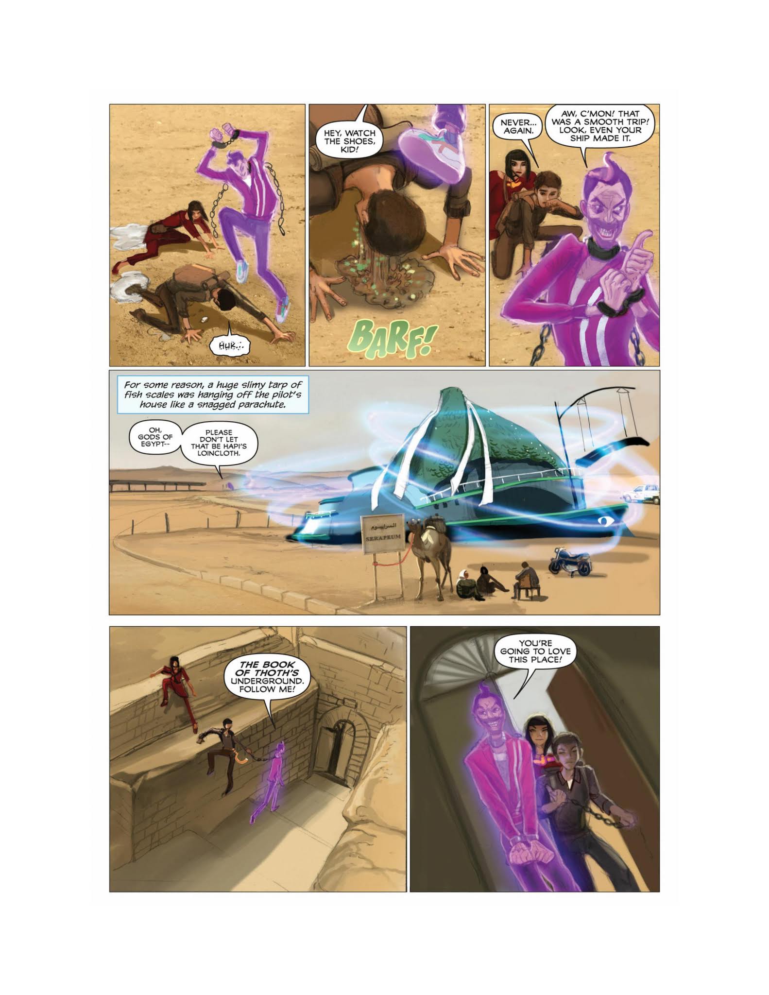 Read online The Kane Chronicles comic -  Issue # TPB 3 (Part 1) - 77