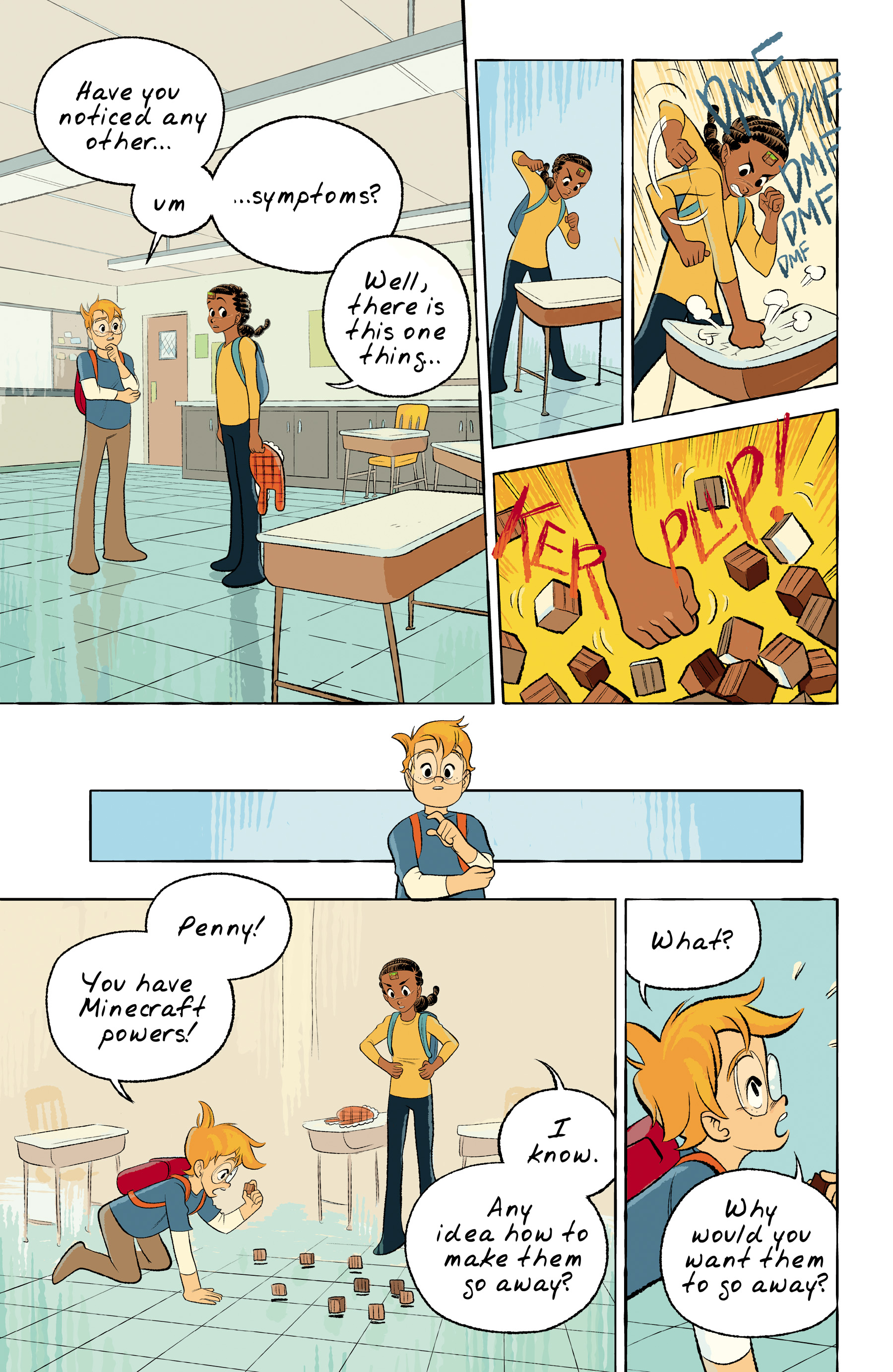 Read online Free Comic Book Day 2022 comic -  Issue # Stranger Things ft. Minecraft - 18