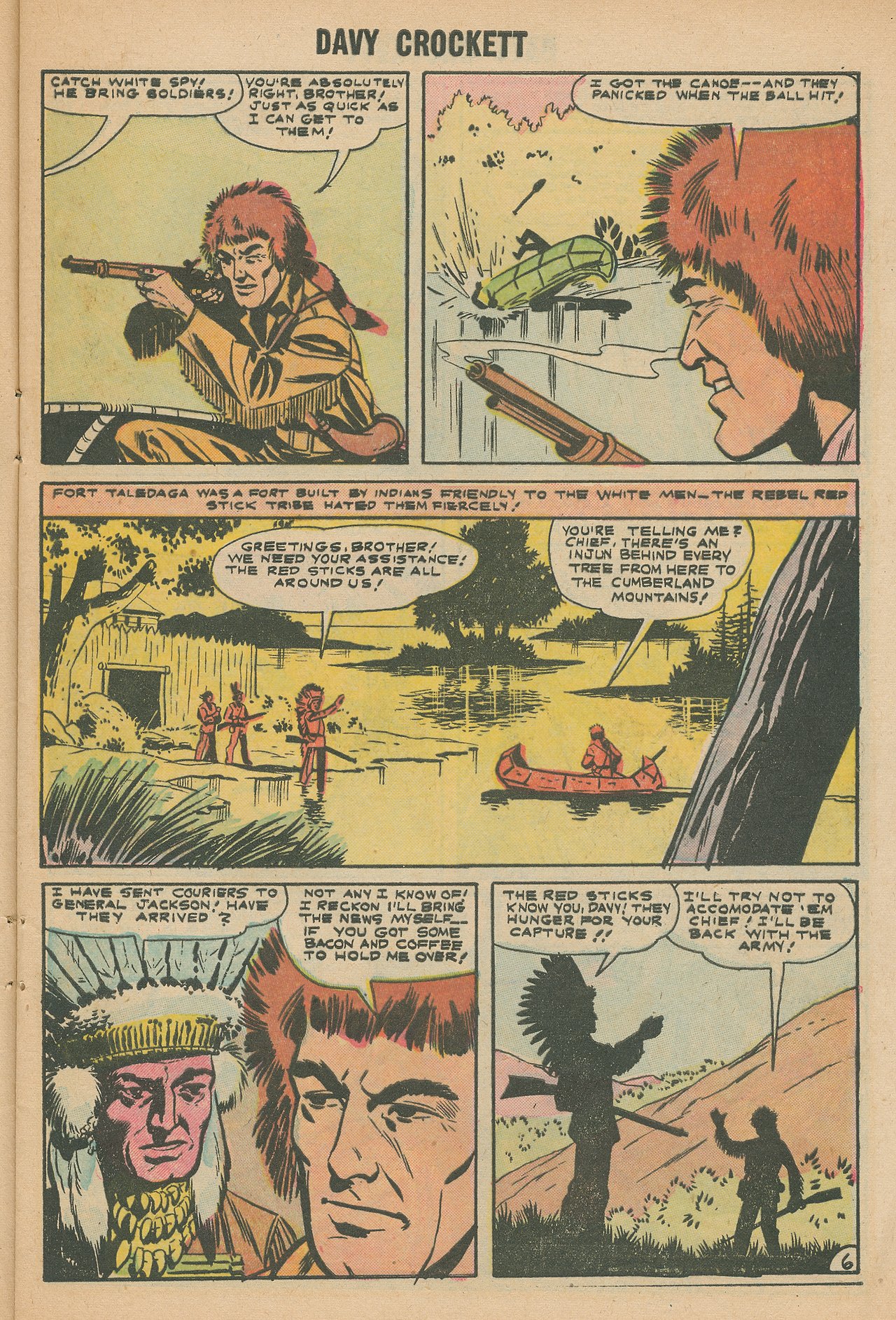 Read online Davy Crockett comic -  Issue #2 - 9