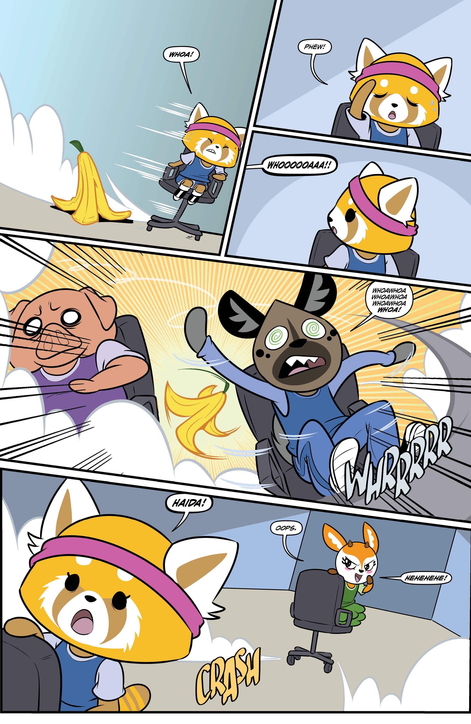 Read online Aggretsuko comic -  Issue #6 - 18