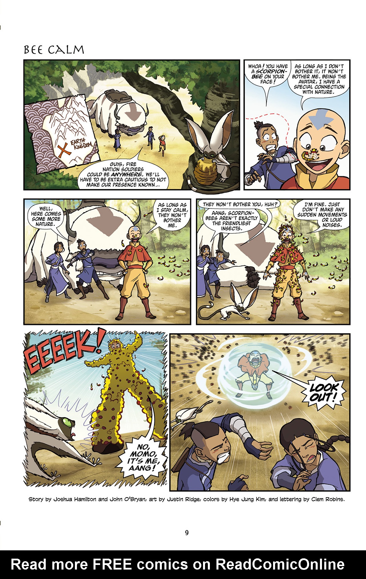 Read online Nickelodeon Avatar: The Last Airbender - The Lost Adventures comic -  Issue # Full - 10