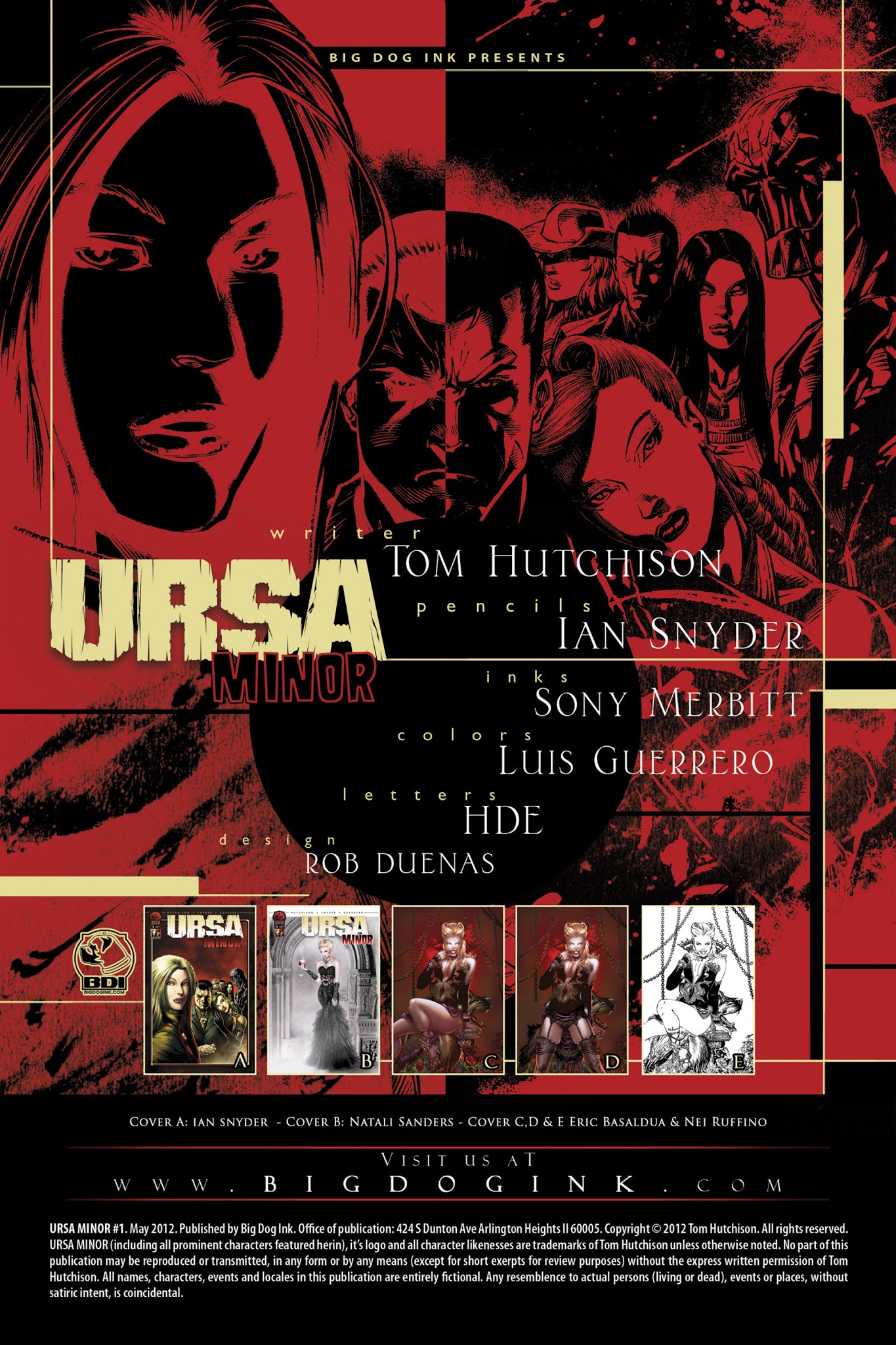 Read online Ursa Minor comic -  Issue #1 - 2