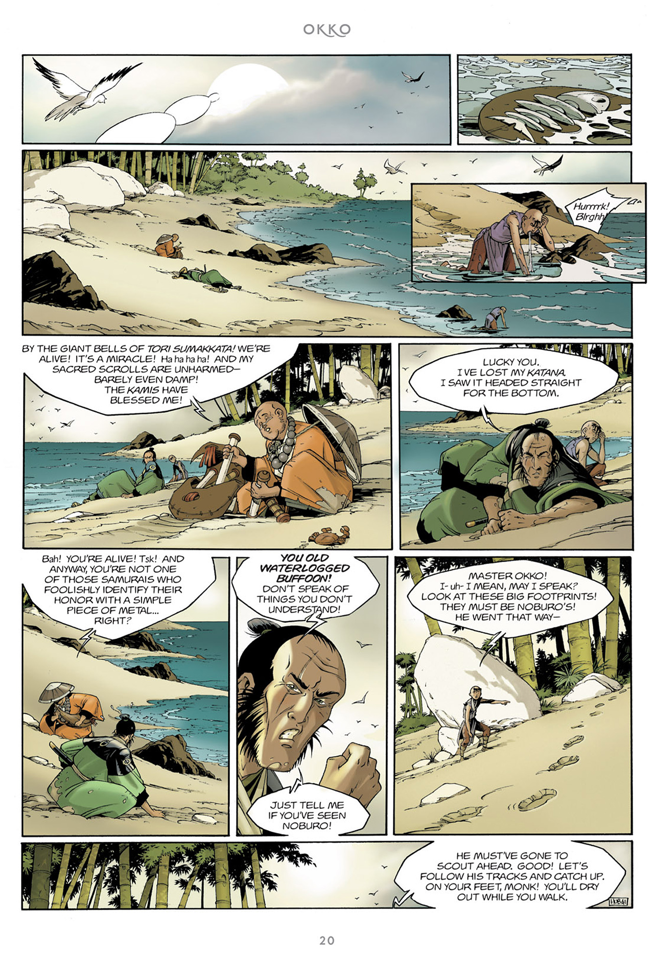 Read online Okko: The Cycle of Water comic -  Issue #2 - 20