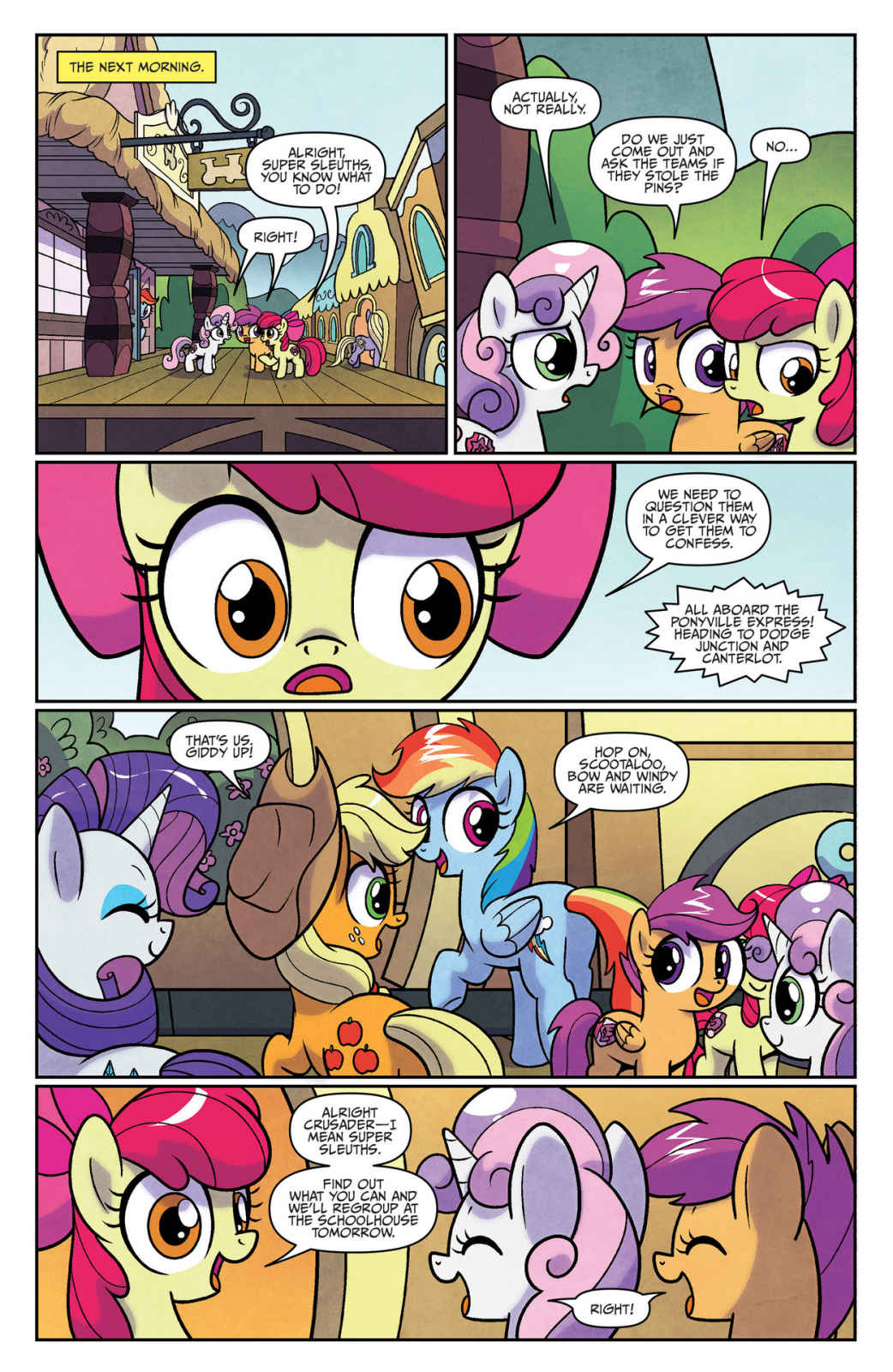 Read online My Little Pony: Ponyville Mysteries comic -  Issue #2 - 11