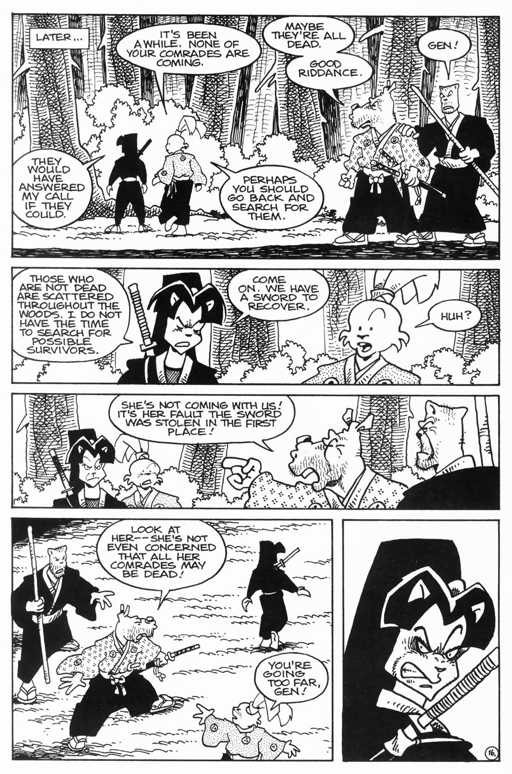 Read online Usagi Yojimbo (1996) comic -  Issue #42 - 17