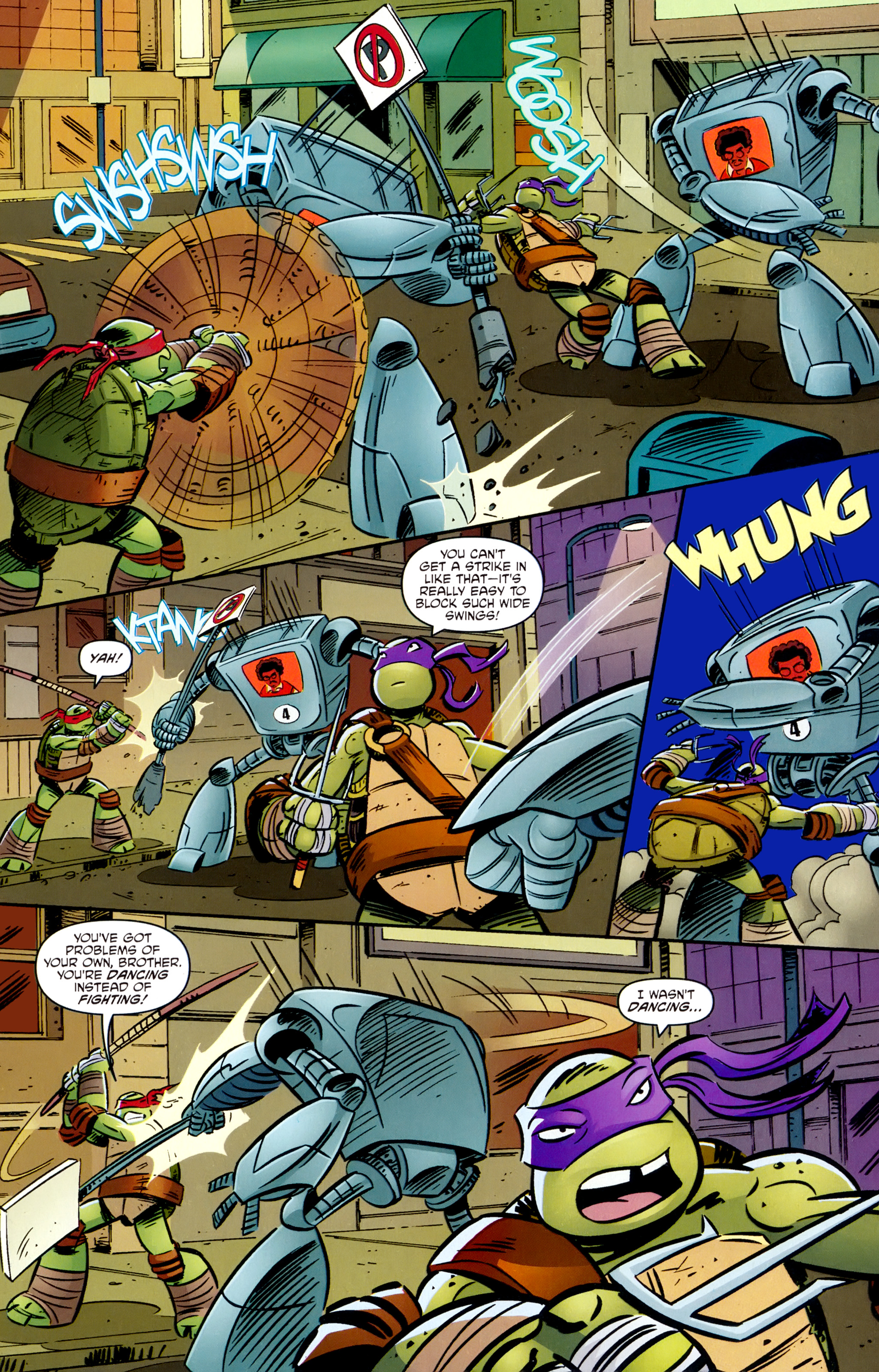 Read online Teenage Mutant Ninja Turtles New Animated Adventures Free Comic Book Day comic -  Issue # Full - 17