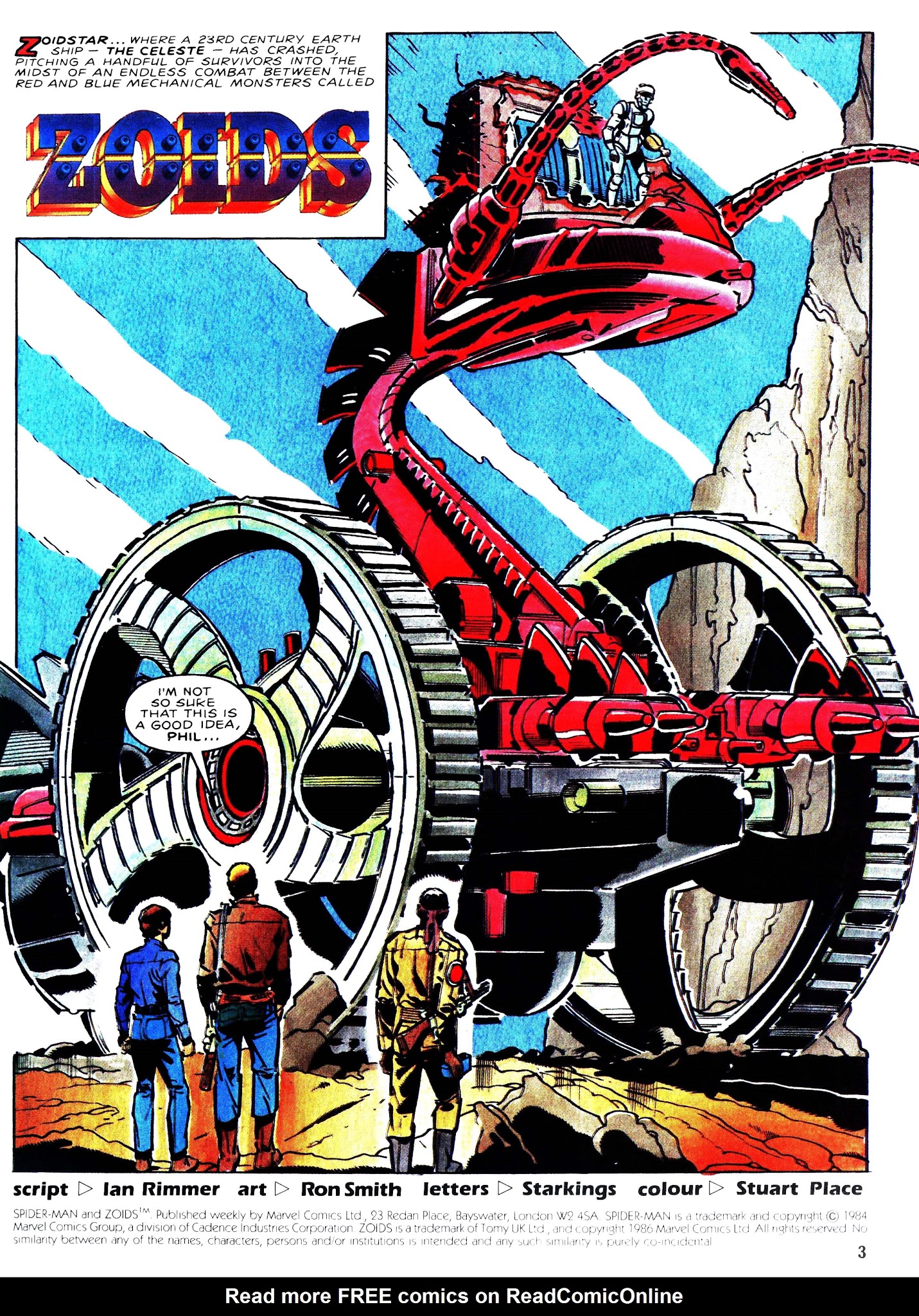 Read online Spider-Man and Zoids comic -  Issue #28 - 3