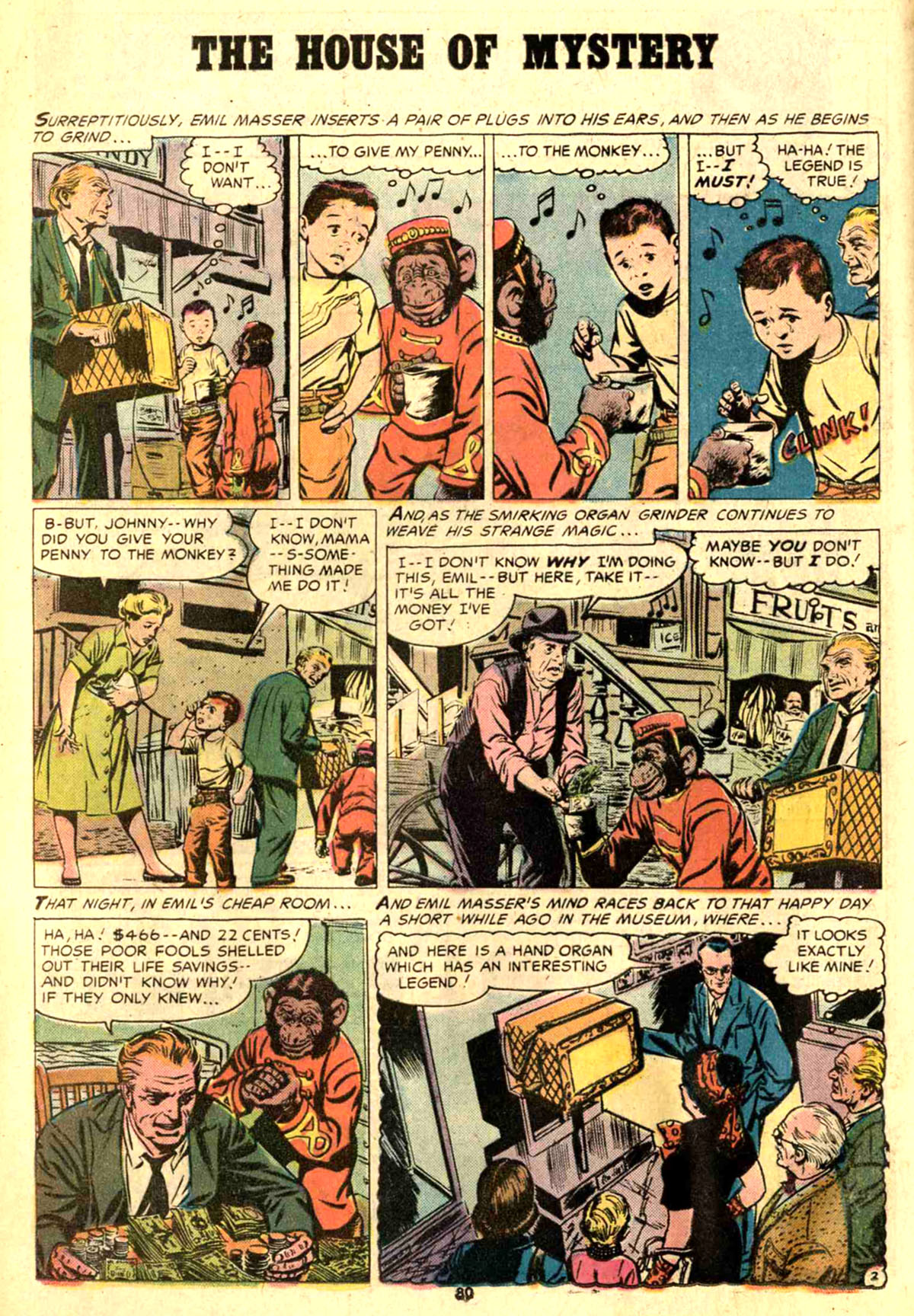 Read online House of Mystery (1951) comic -  Issue #226 - 80