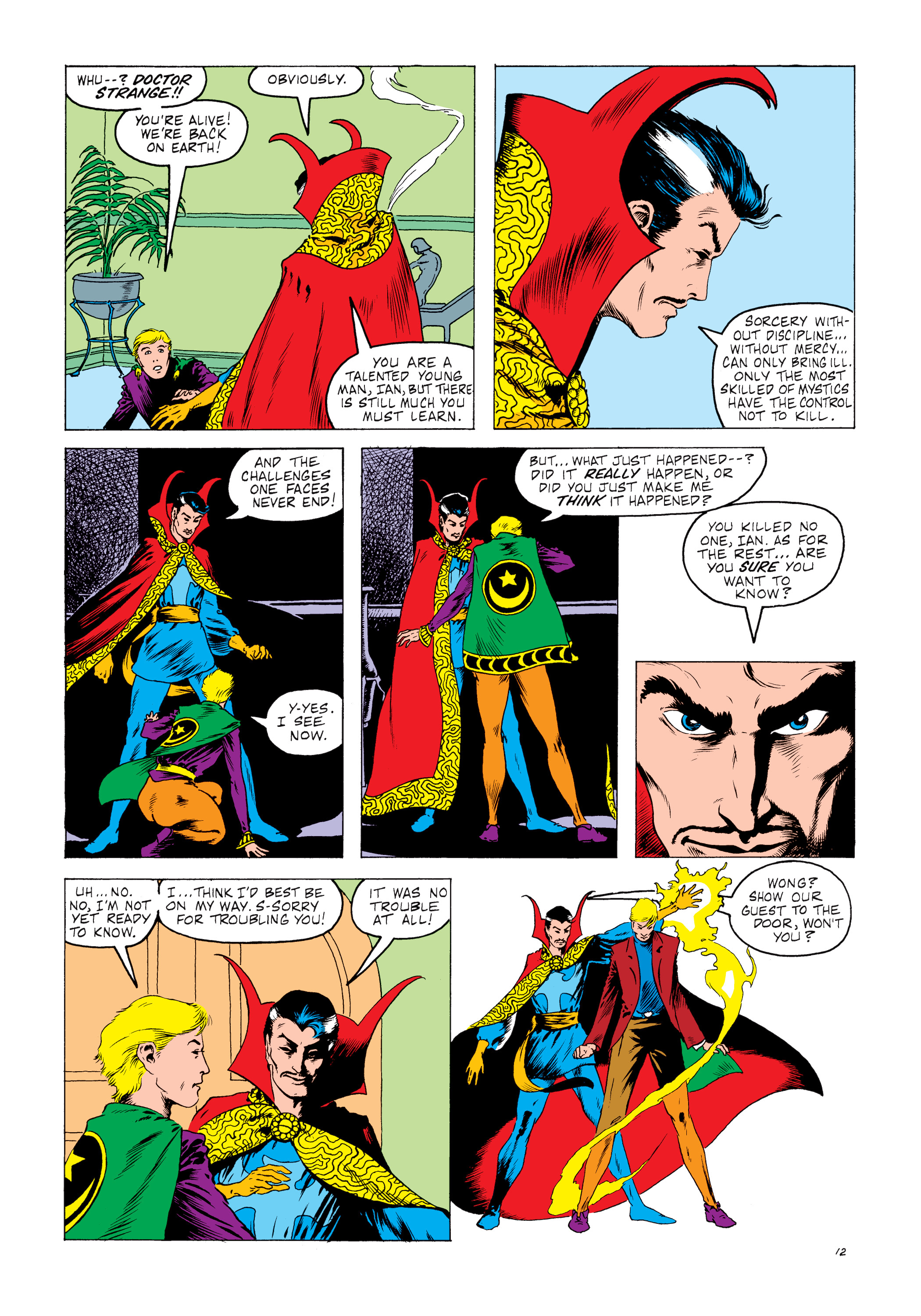 Read online Marvel Masterworks: Doctor Strange comic -  Issue # TPB 9 (Part 3) - 73