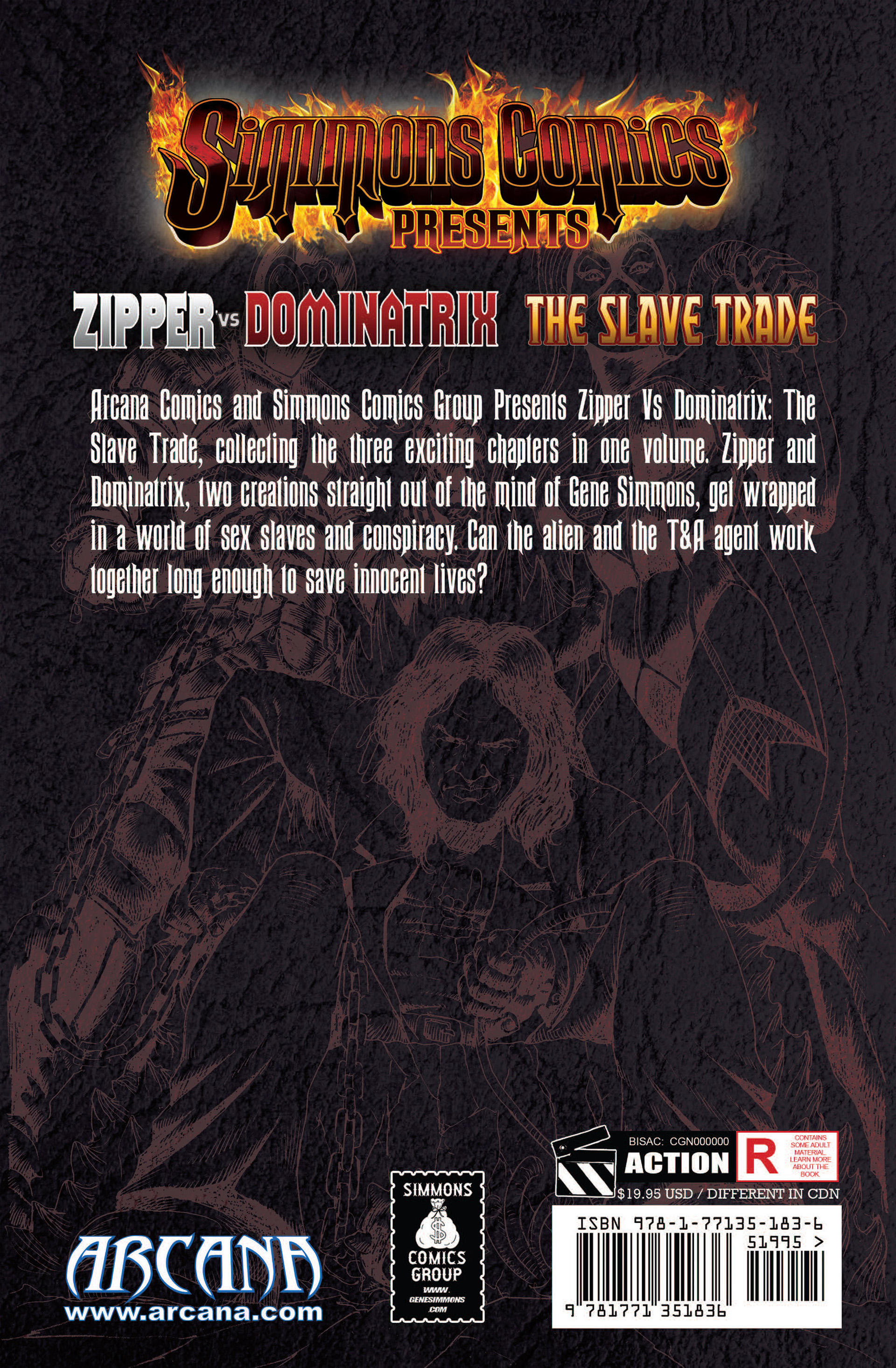 Read online Simmons Comics Presents Zipper vs Dominatrix comic -  Issue # TPB - 94
